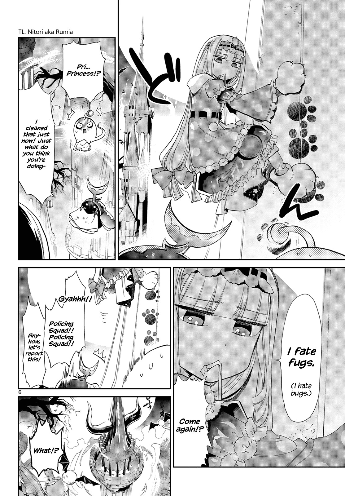 Maou-jou de Oyasumi Chapter 5 page 6 - Chapter 5: Because There's a Tower There