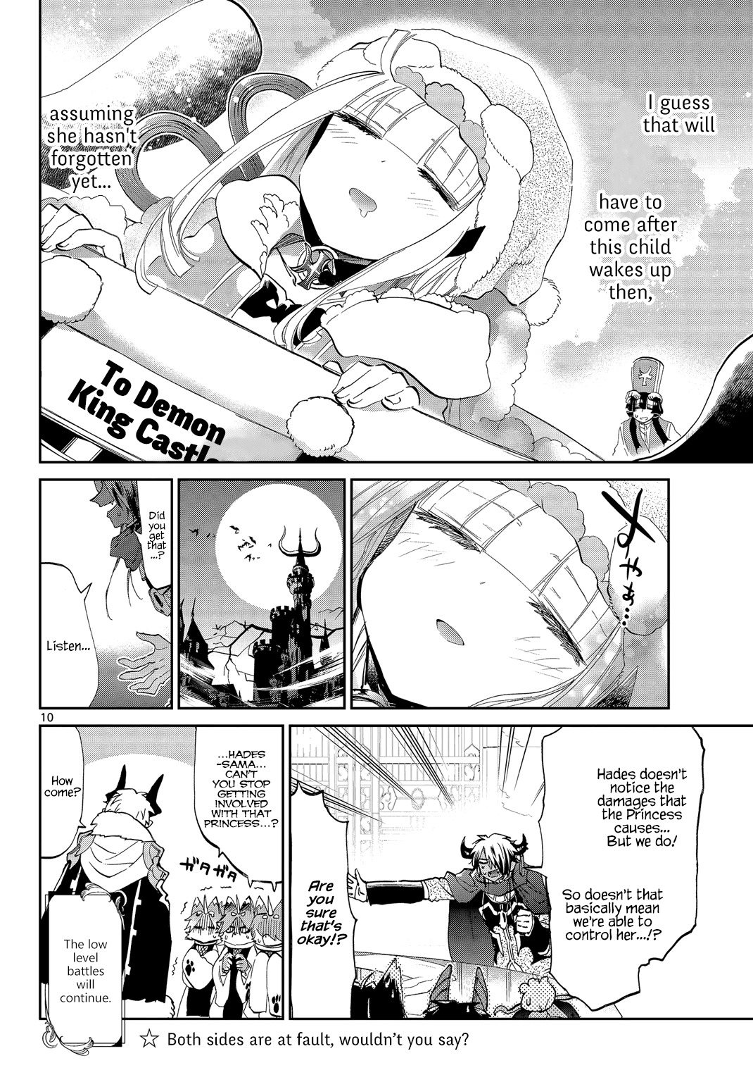 Maou-jou de Oyasumi Chapter 50 page 10 - Chapter 50: The Princess Dances Even If There Isn't A Meeting