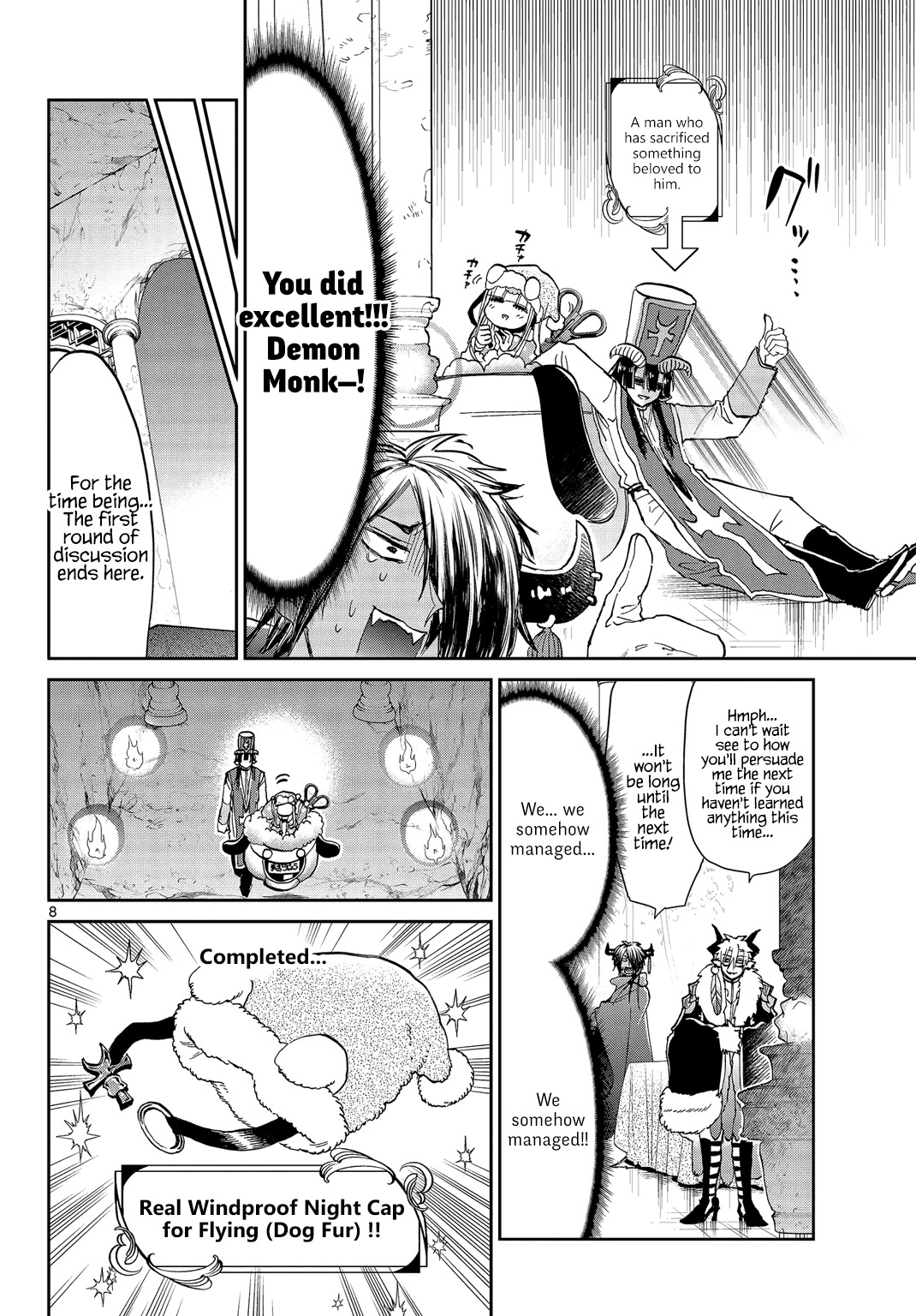 Maou-jou de Oyasumi Chapter 50 page 8 - Chapter 50: The Princess Dances Even If There Isn't A Meeting