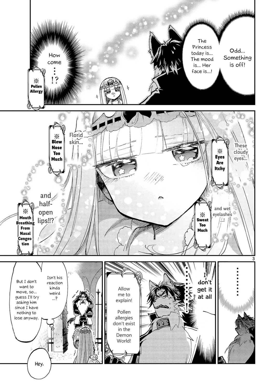 Maou-jou de Oyasumi Chapter 51 page 3 - Chapter 51: Pollinated Princess