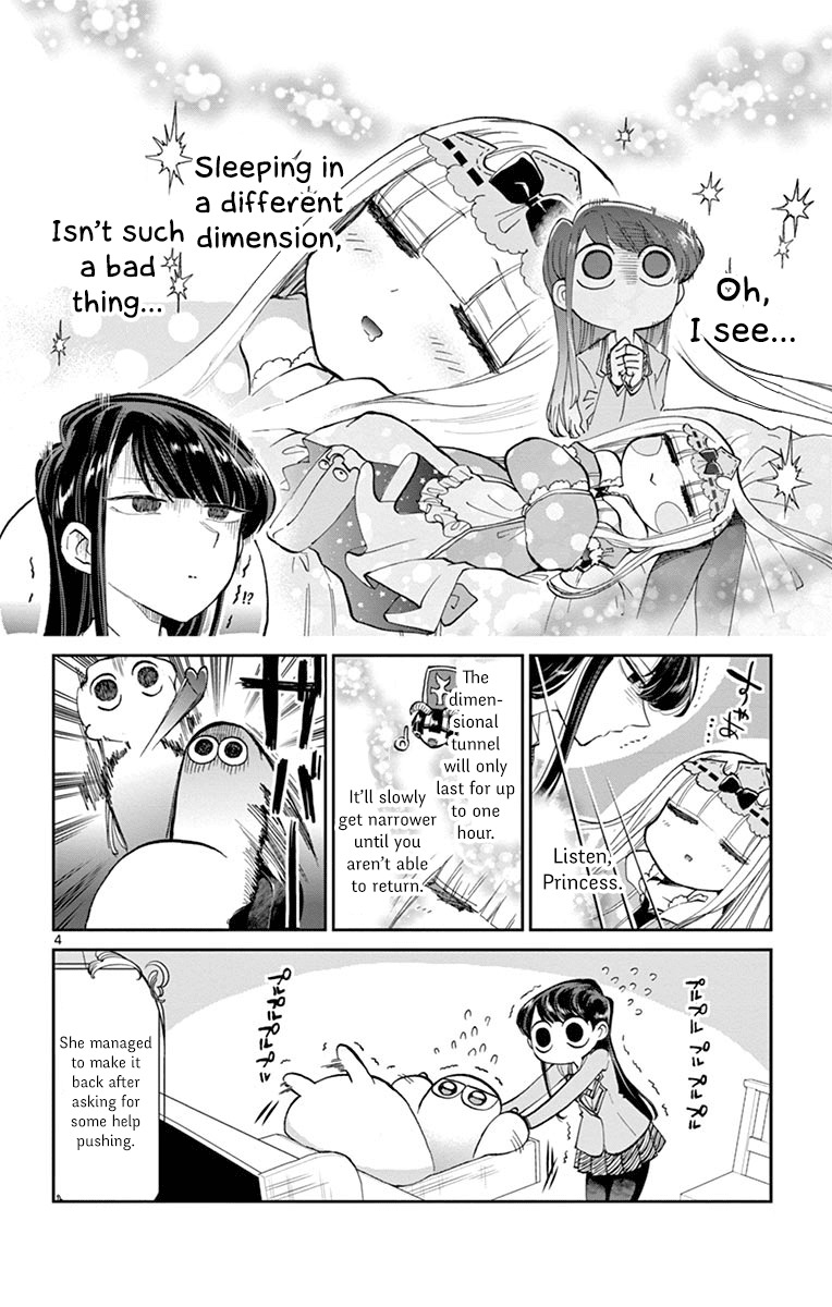 Maou-jou de Oyasumi Chapter 52.5 page 4 - Chapter 52.5: Extra arc: Good night at Komi-san's house