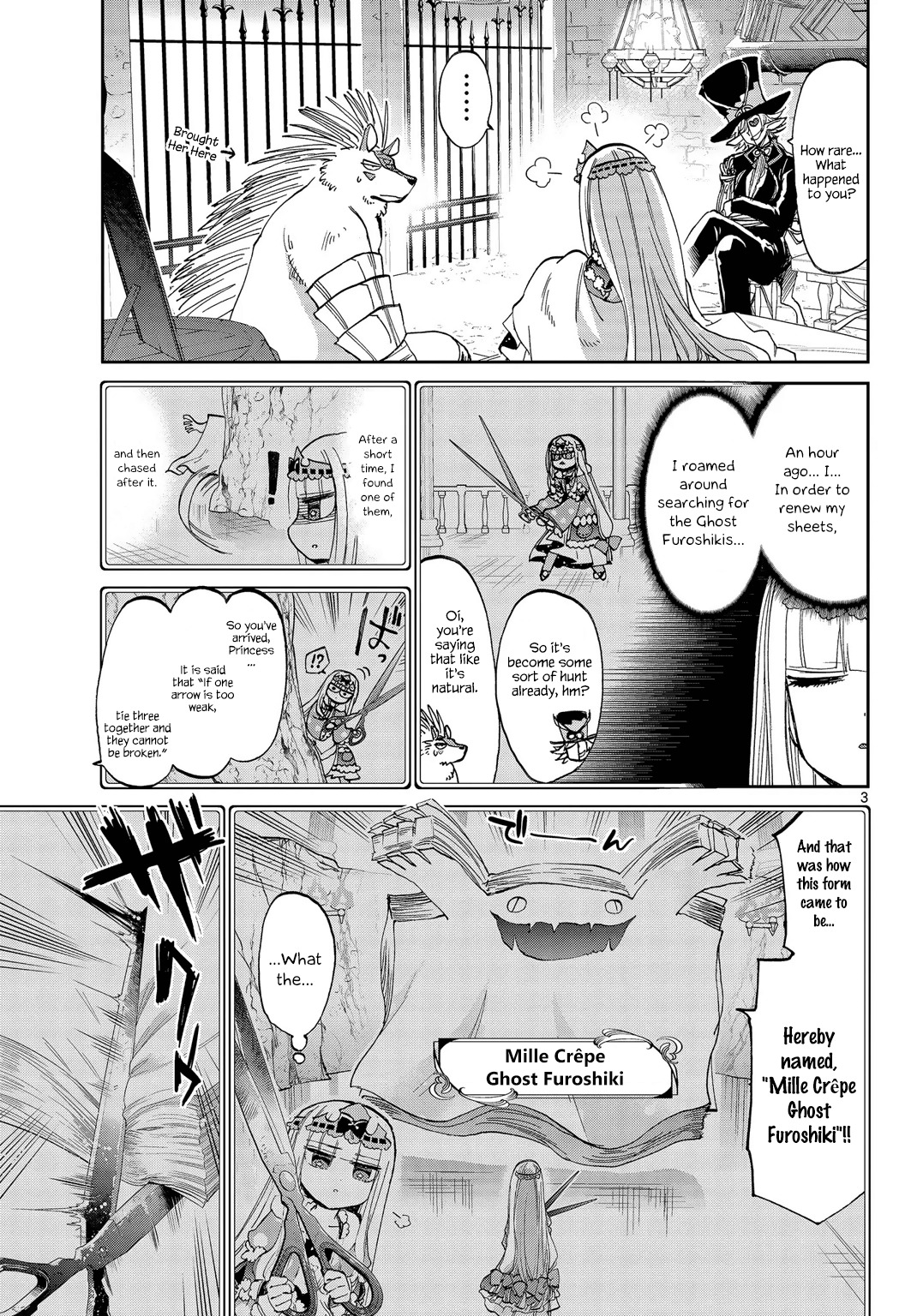 Maou-jou de Oyasumi Chapter 52 page 3 - Chapter 52: I Think That's a Sneaky Capture Method!