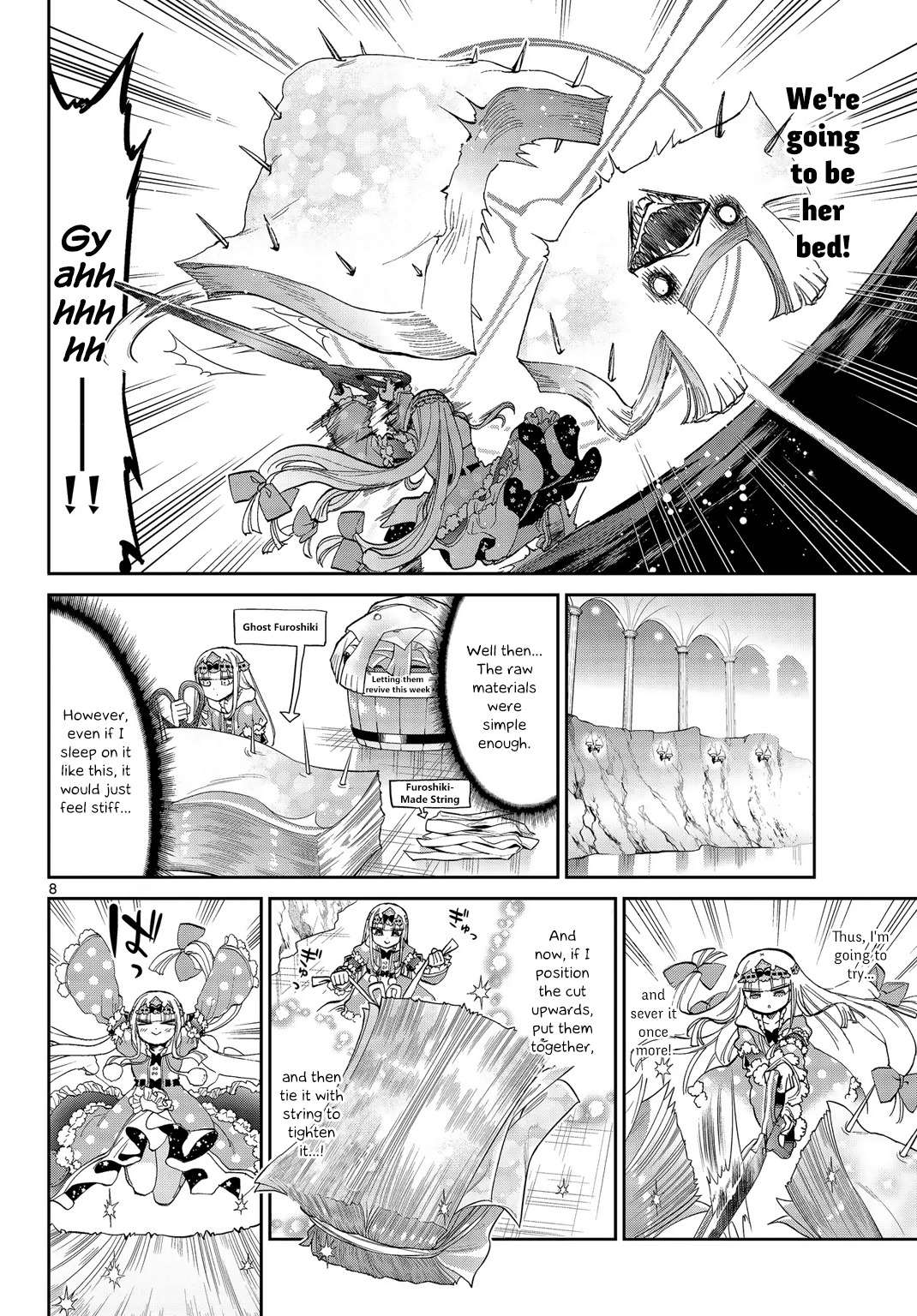 Maou-jou de Oyasumi Chapter 52 page 8 - Chapter 52: I Think That's a Sneaky Capture Method!