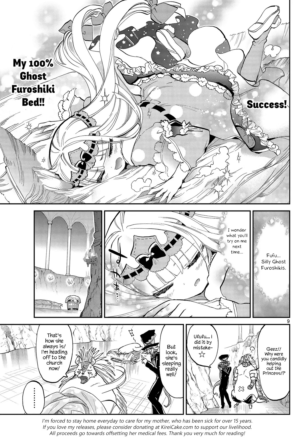 Maou-jou de Oyasumi Chapter 52 page 9 - Chapter 52: I Think That's a Sneaky Capture Method!