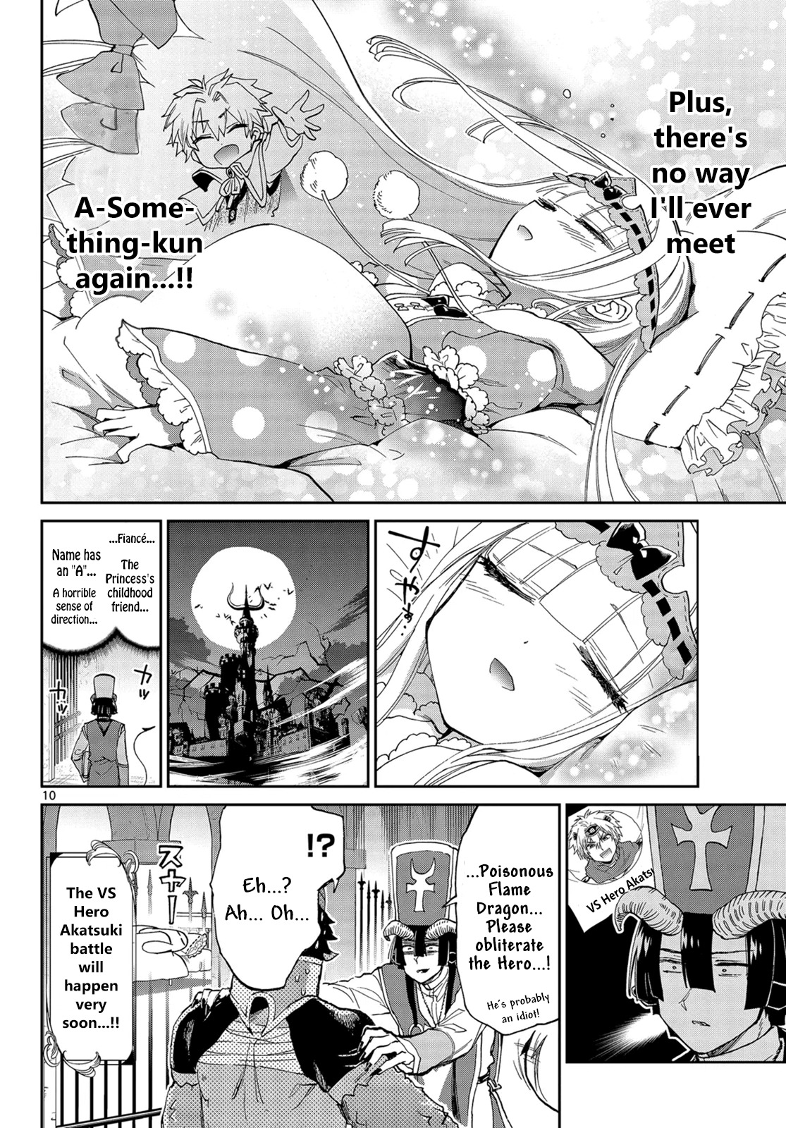 Maou-jou de Oyasumi Chapter 53 page 10 - Chapter 53: Not Remembering A-Something During a Deep Sleep