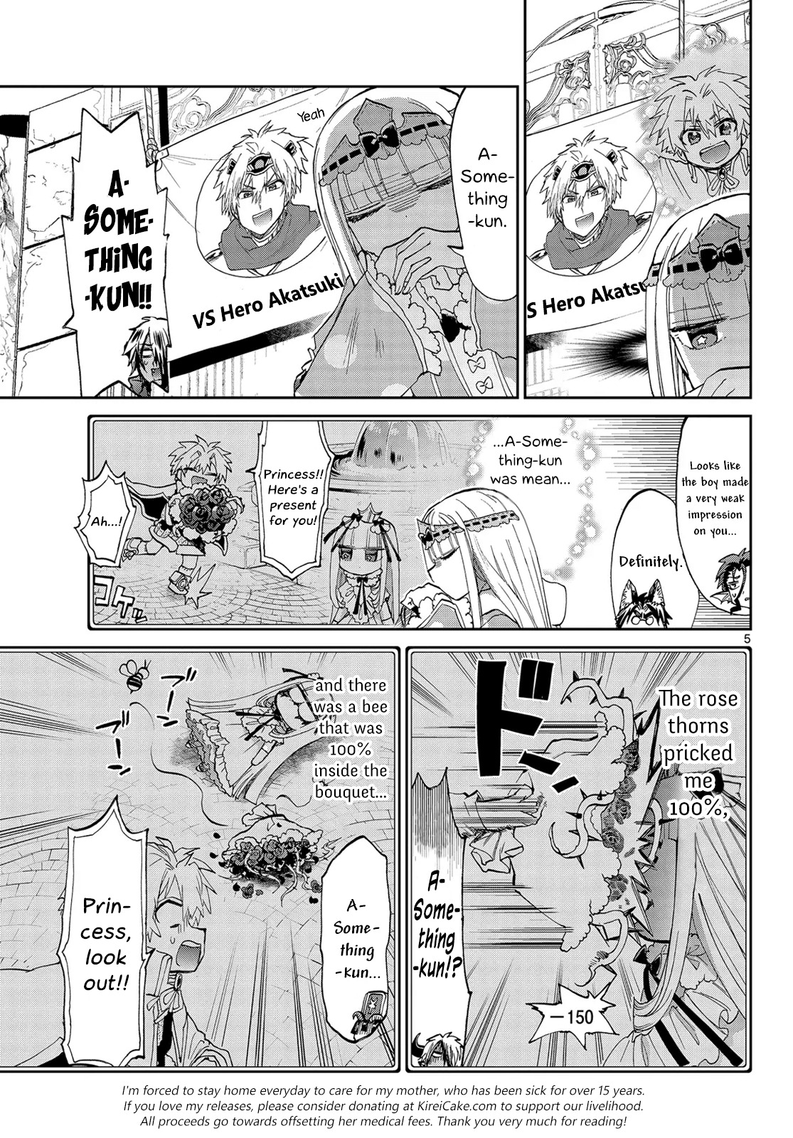 Maou-jou de Oyasumi Chapter 53 page 5 - Chapter 53: Not Remembering A-Something During a Deep Sleep