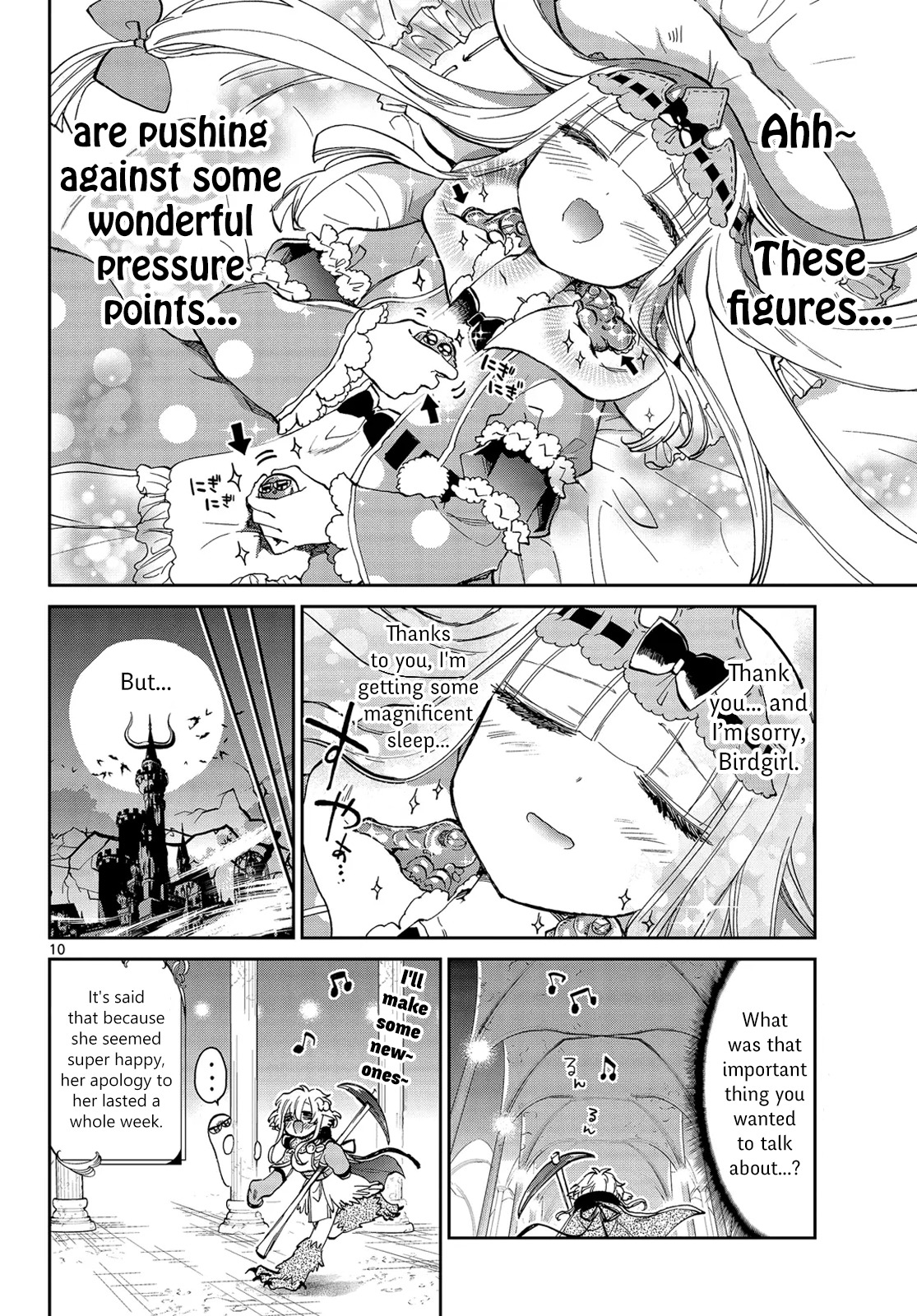 Maou-jou de Oyasumi Chapter 54 page 10 - Chapter 54: It's for the Sake of a Girl's Friendship