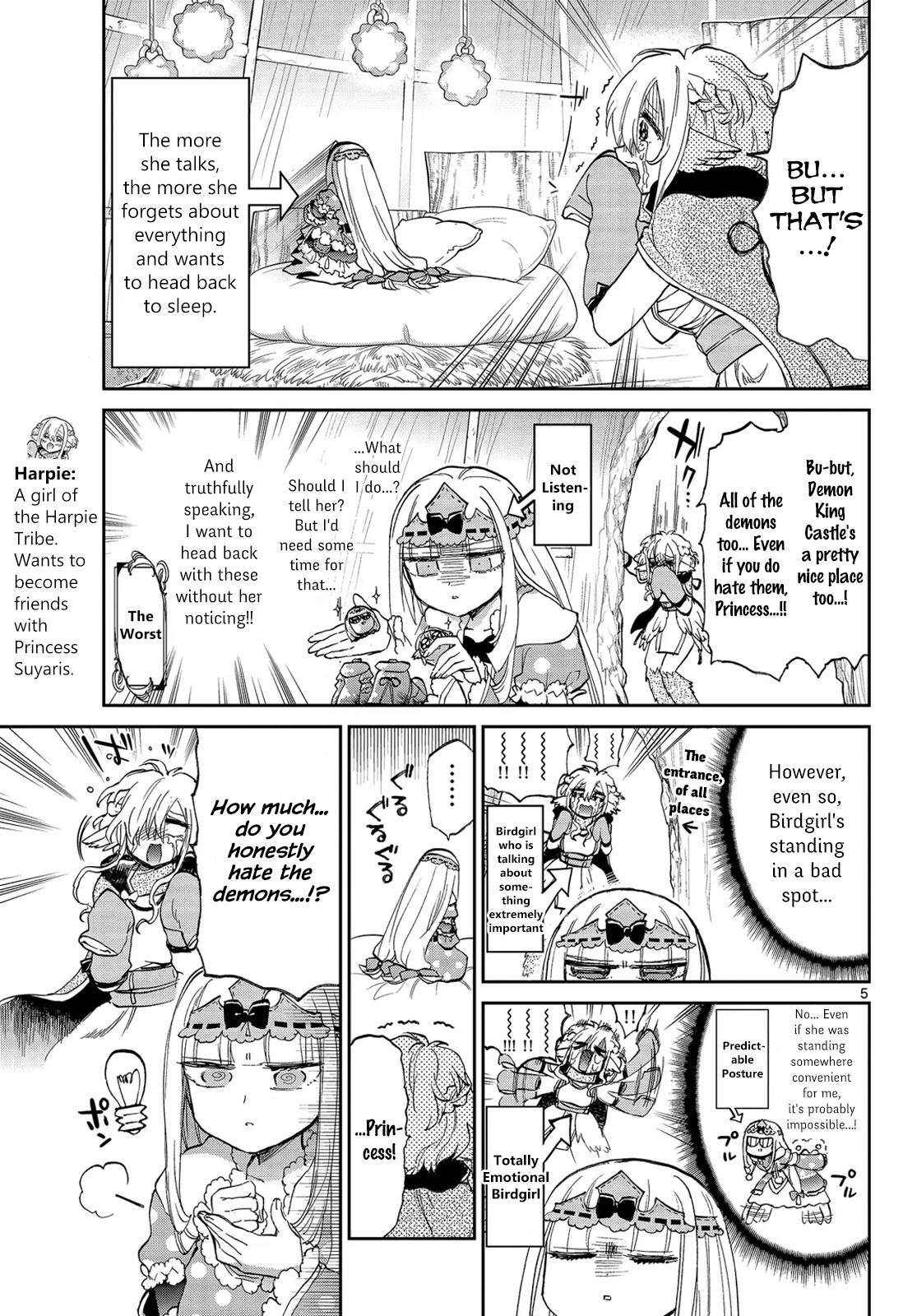 Maou-jou de Oyasumi Chapter 54 page 5 - Chapter 54: It's for the Sake of a Girl's Friendship