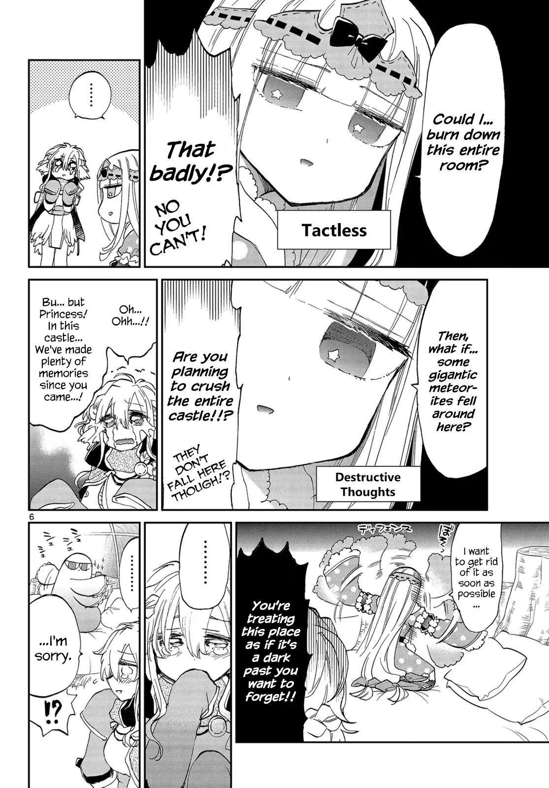 Maou-jou de Oyasumi Chapter 54 page 6 - Chapter 54: It's for the Sake of a Girl's Friendship