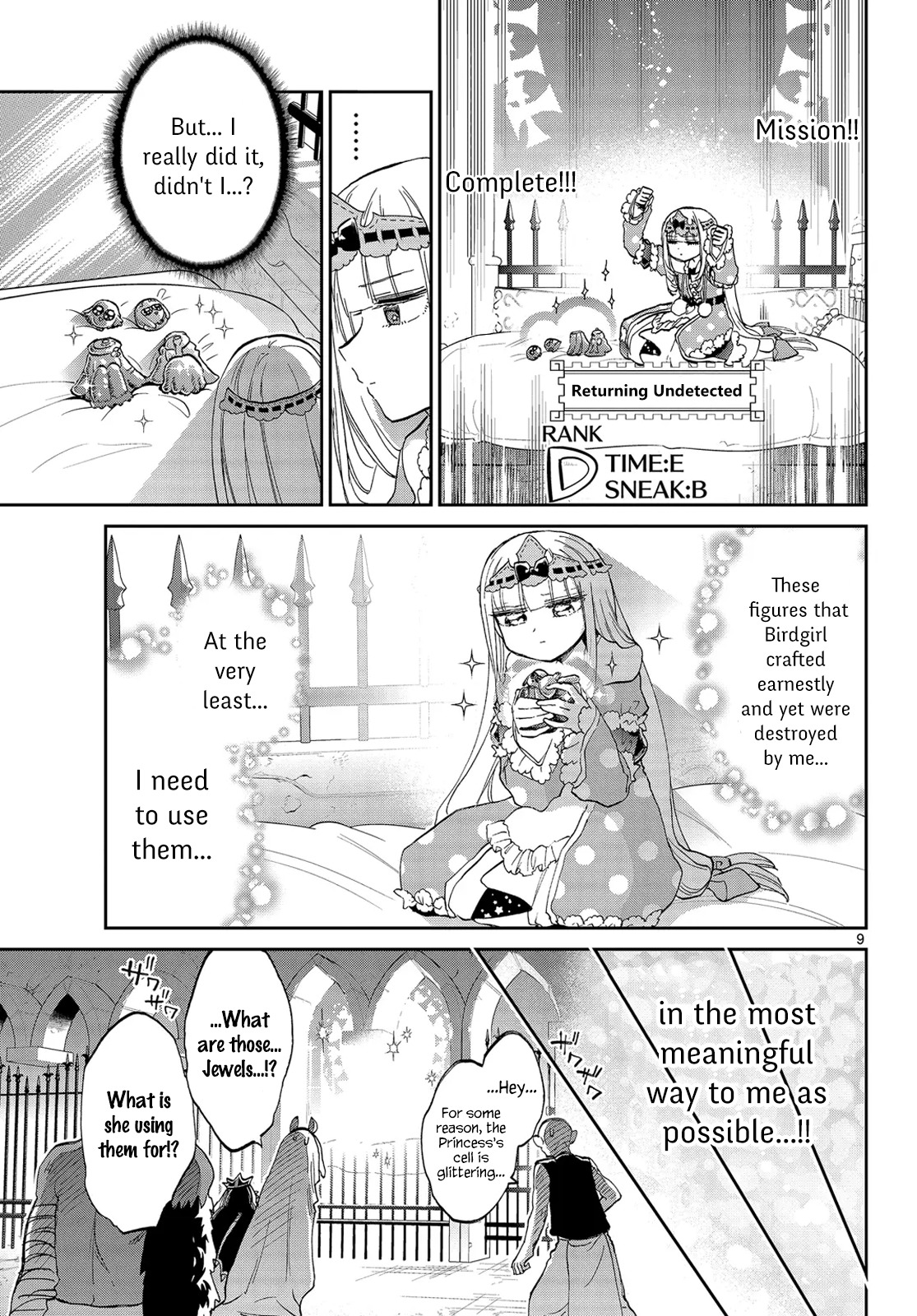 Maou-jou de Oyasumi Chapter 54 page 9 - Chapter 54: It's for the Sake of a Girl's Friendship