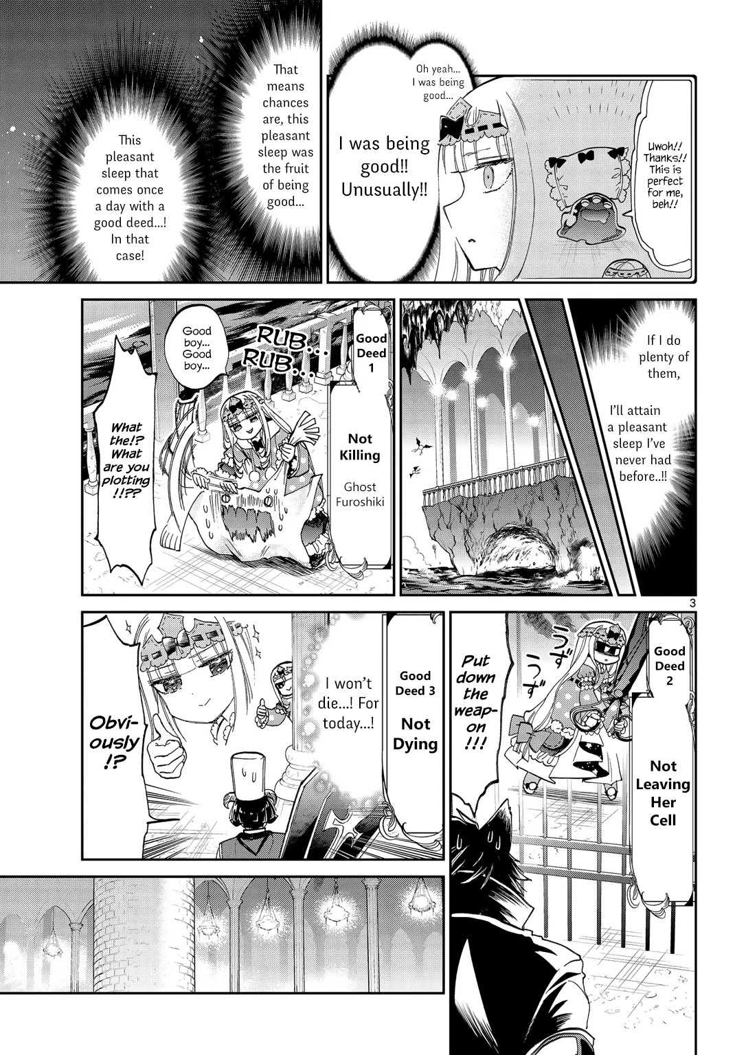 Maou-jou de Oyasumi Chapter 55 page 3 - Chapter 55: The Princess's Wonderful Pillow Store