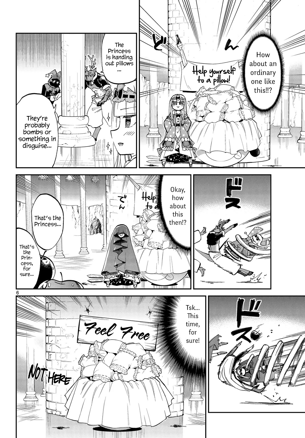 Maou-jou de Oyasumi Chapter 55 page 6 - Chapter 55: The Princess's Wonderful Pillow Store