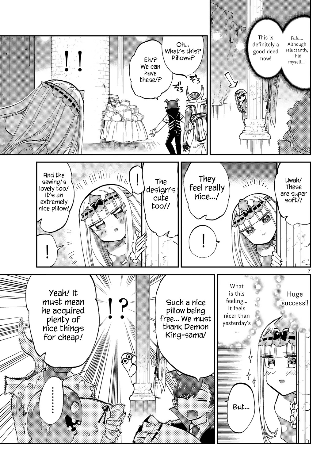 Maou-jou de Oyasumi Chapter 55 page 7 - Chapter 55: The Princess's Wonderful Pillow Store