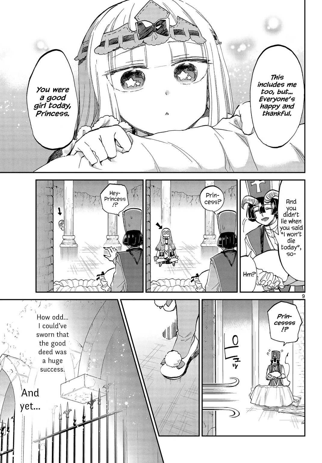 Maou-jou de Oyasumi Chapter 55 page 9 - Chapter 55: The Princess's Wonderful Pillow Store
