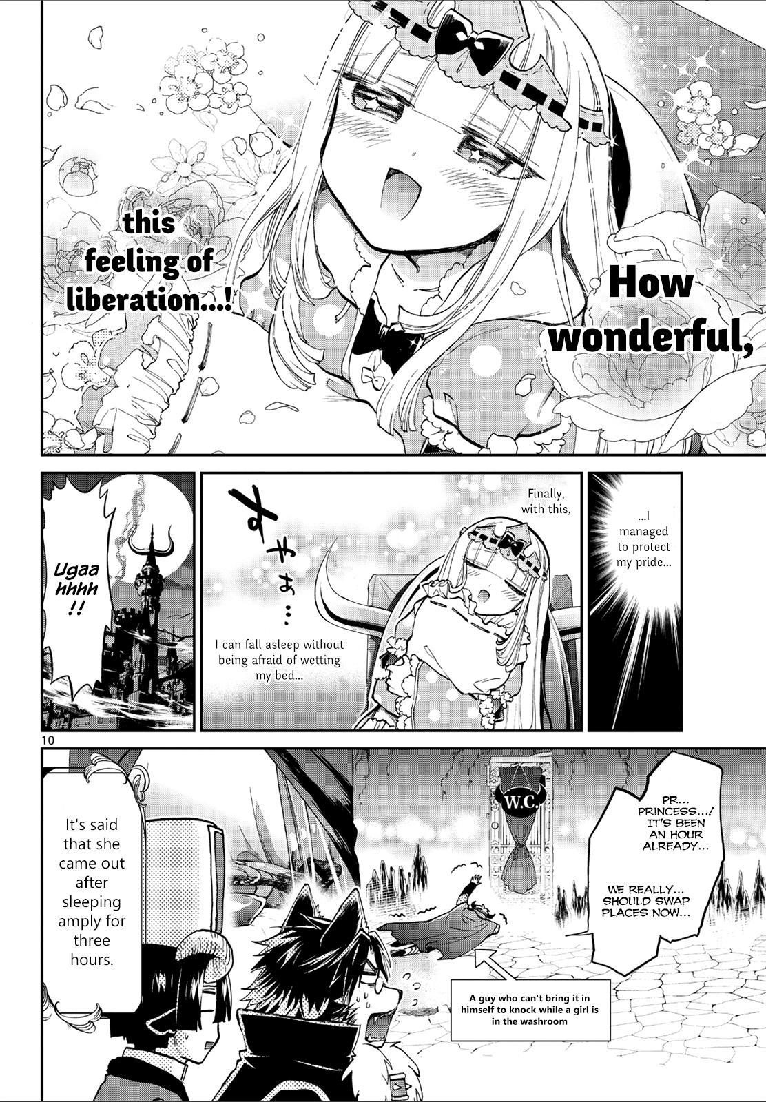 Maou-jou de Oyasumi Chapter 56 page 10 - Chapter 56: The Flower Garden Lying Beyond Perseverance