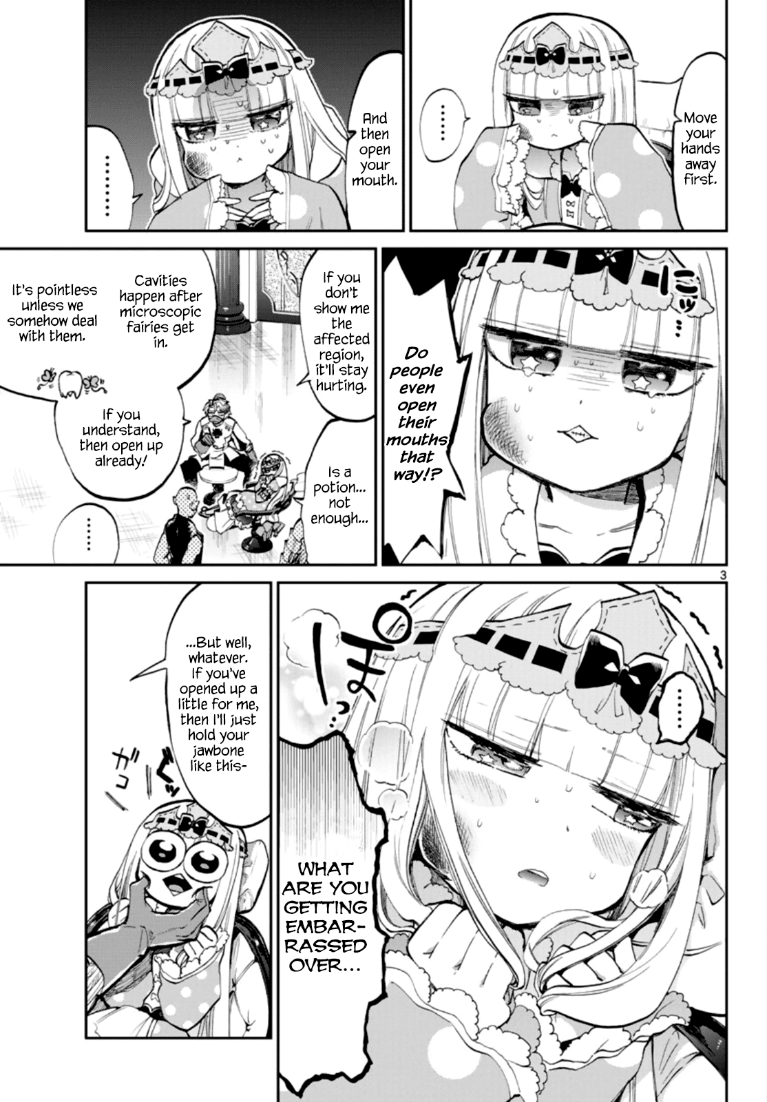 Maou-jou de Oyasumi Chapter 58 page 3 - Chapter 58: The Princess's Sensitive Mouth