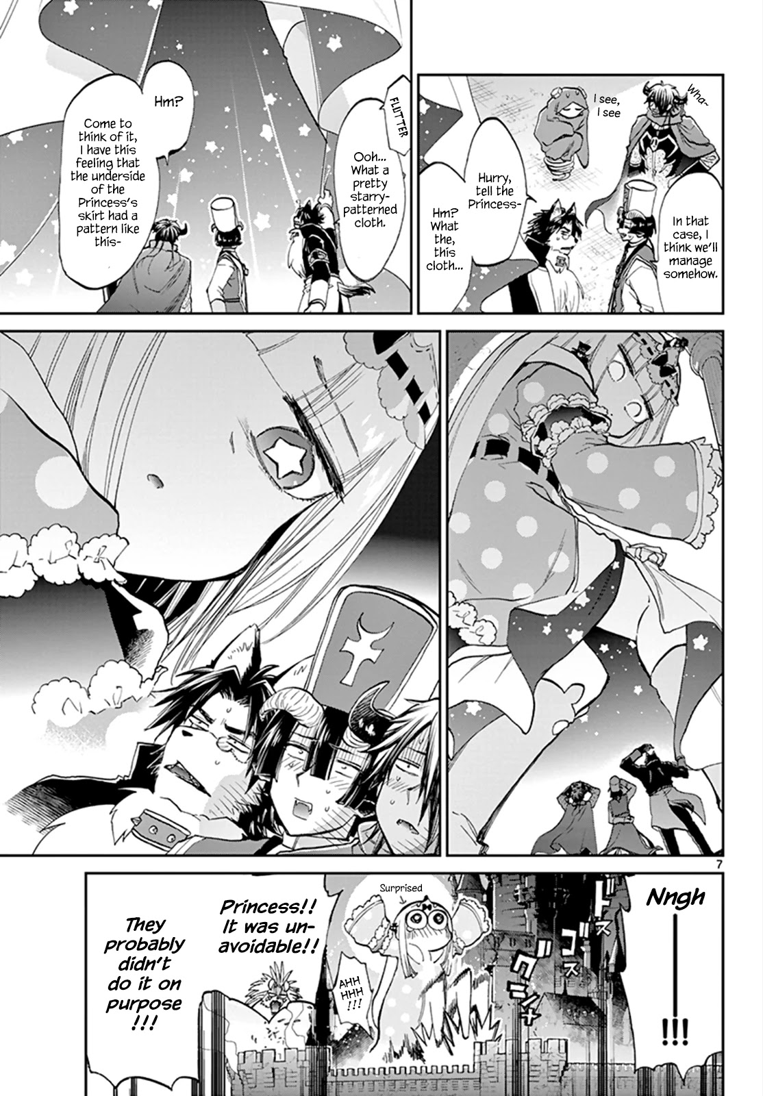 Maou-jou de Oyasumi Chapter 59 page 7 - Chapter 59: Super-Sized for Demon King Castle