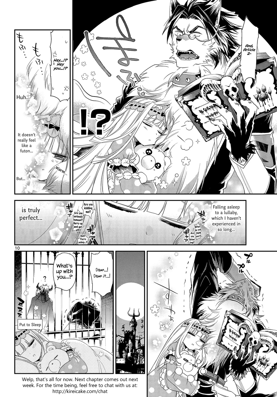 Maou-jou de Oyasumi Chapter 6 page 10 - Chapter 6: Keep Howling at the Moon