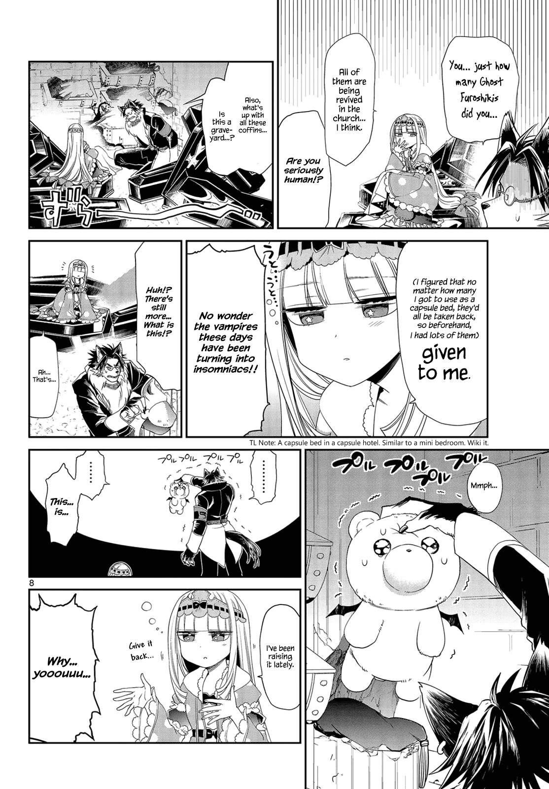 Maou-jou de Oyasumi Chapter 6 page 8 - Chapter 6: Keep Howling at the Moon