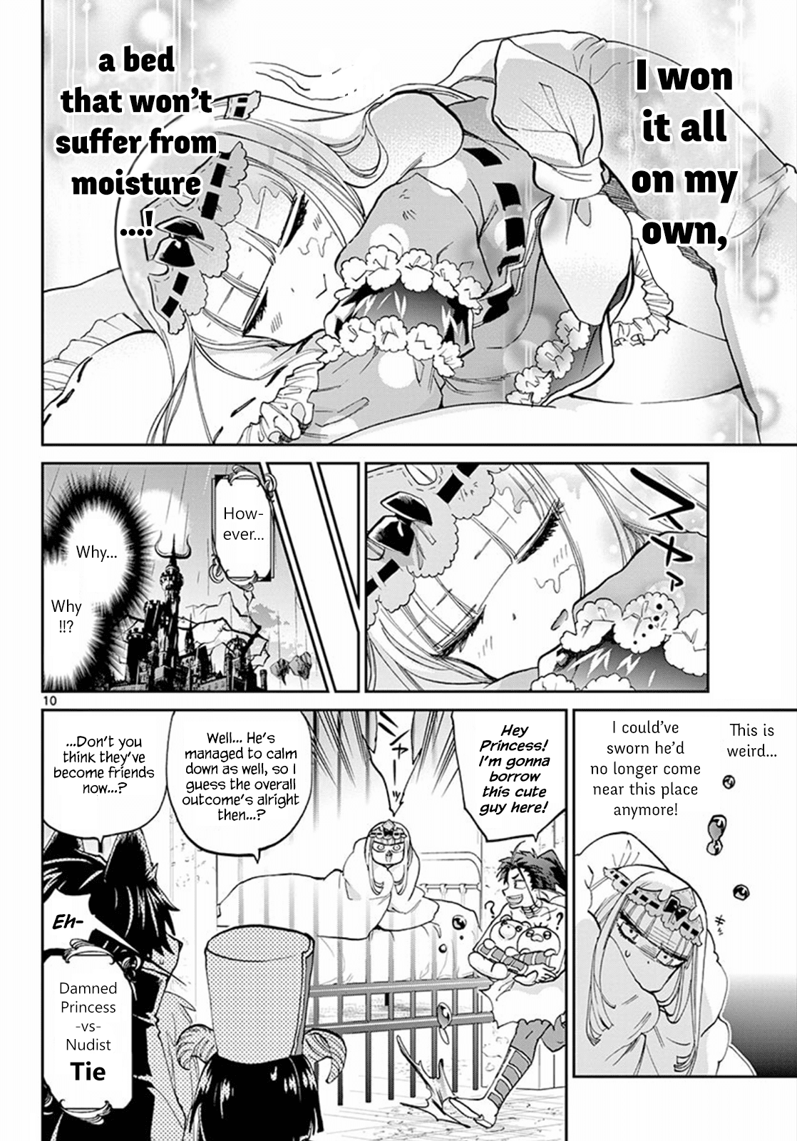 Maou-jou de Oyasumi Chapter 60 page 10 - Chapter 60: It's Against the Rules to Call Them an Adult Though