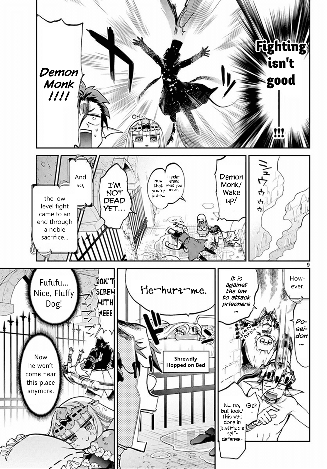 Maou-jou de Oyasumi Chapter 60 page 9 - Chapter 60: It's Against the Rules to Call Them an Adult Though