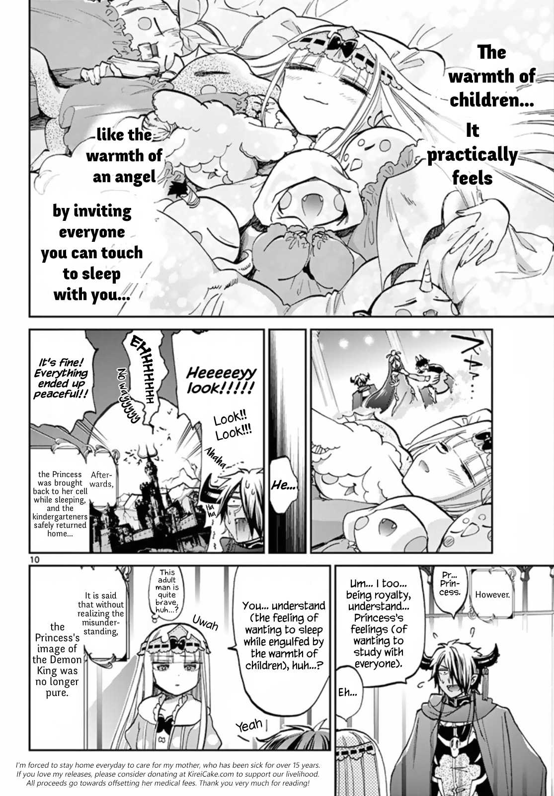 Maou-jou de Oyasumi Chapter 62 page 10 - Chapter 62