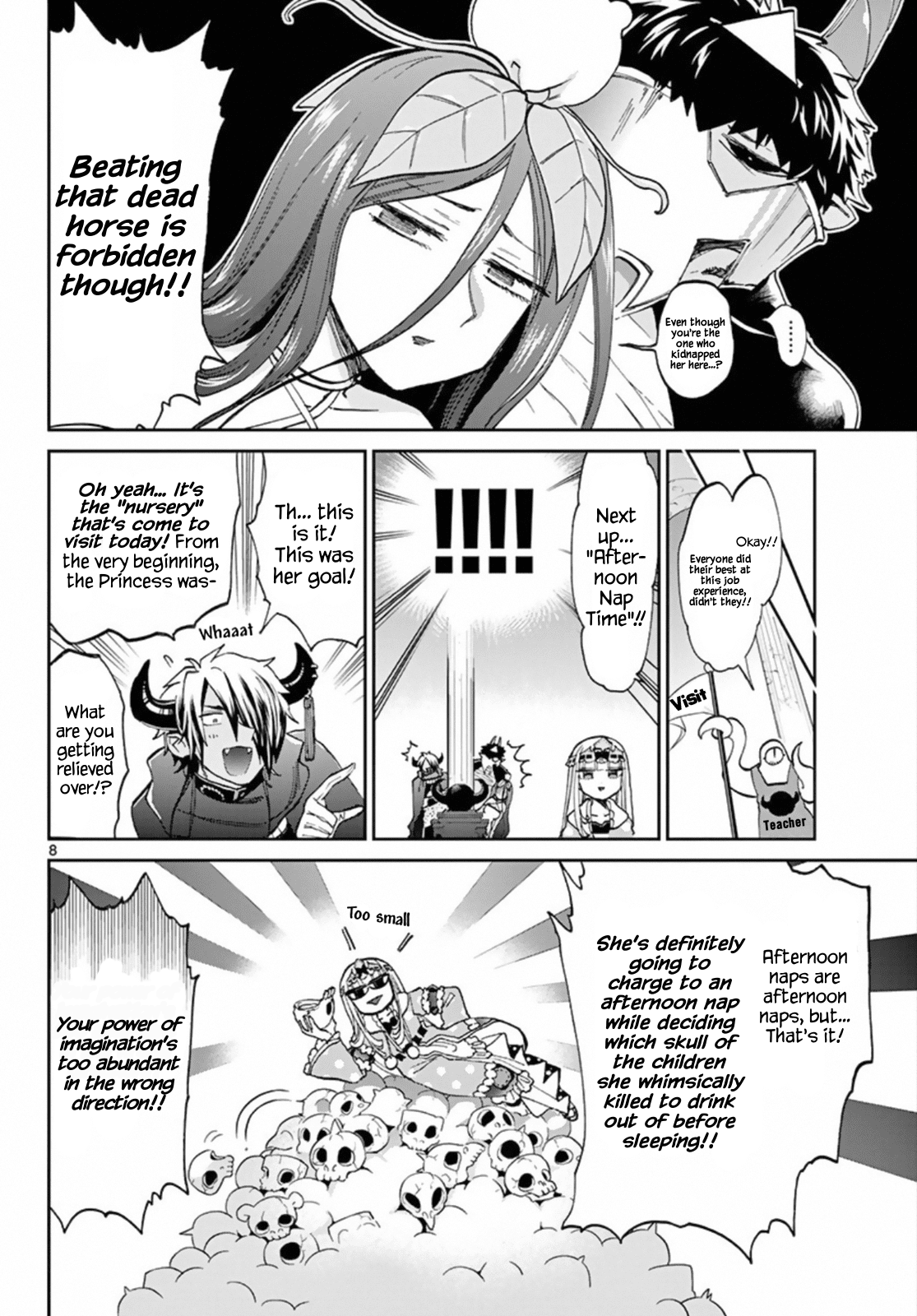 Maou-jou de Oyasumi Chapter 62 page 8 - Chapter 62