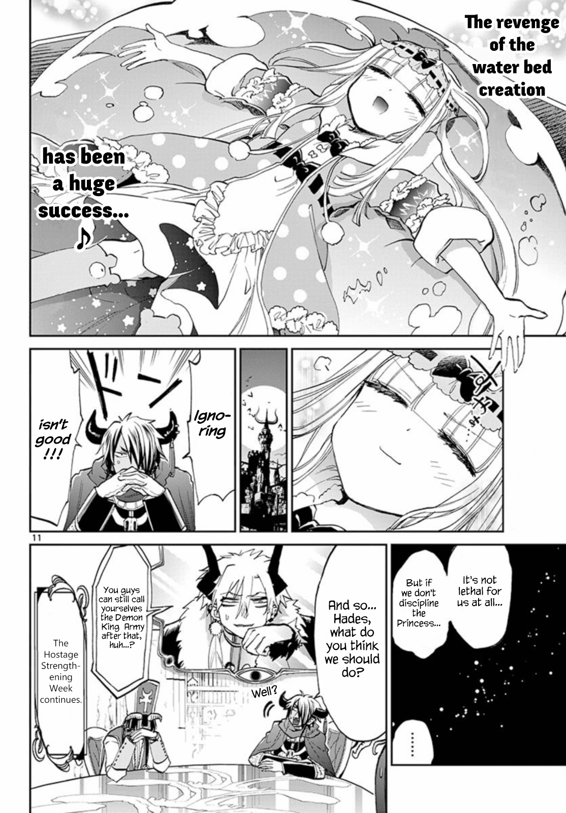 Maou-jou de Oyasumi Chapter 63 page 11 - Chapter 63: Don't Avert your Eyes