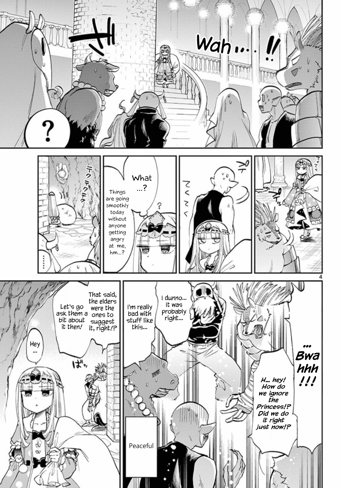 Maou-jou de Oyasumi Chapter 63 page 4 - Chapter 63: Don't Avert your Eyes