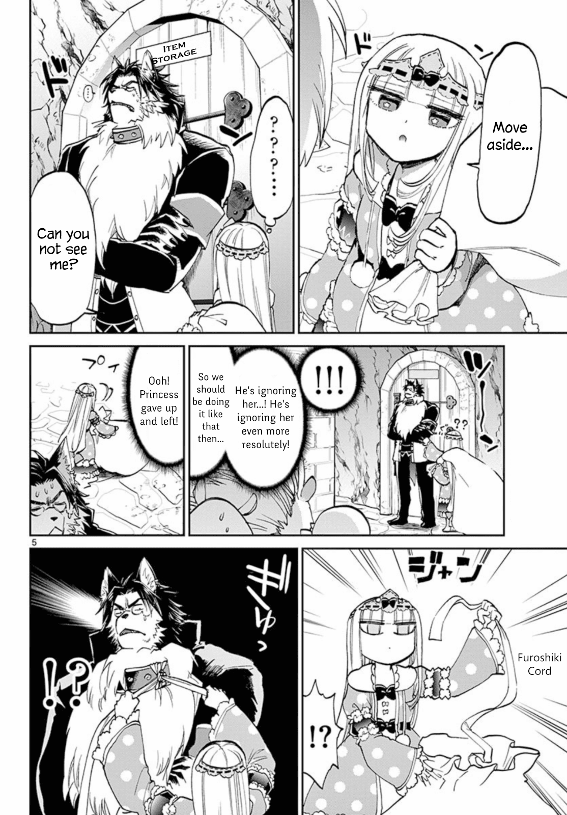 Maou-jou de Oyasumi Chapter 63 page 5 - Chapter 63: Don't Avert your Eyes