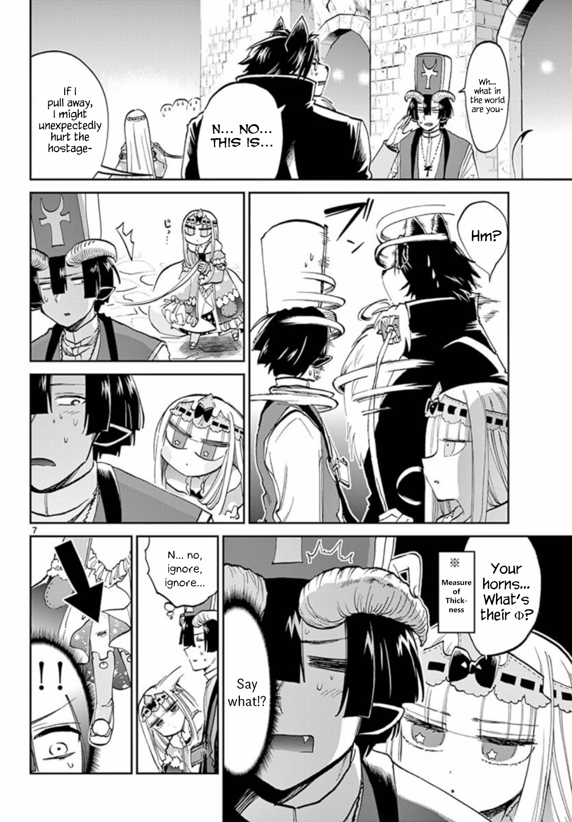 Maou-jou de Oyasumi Chapter 63 page 7 - Chapter 63: Don't Avert your Eyes