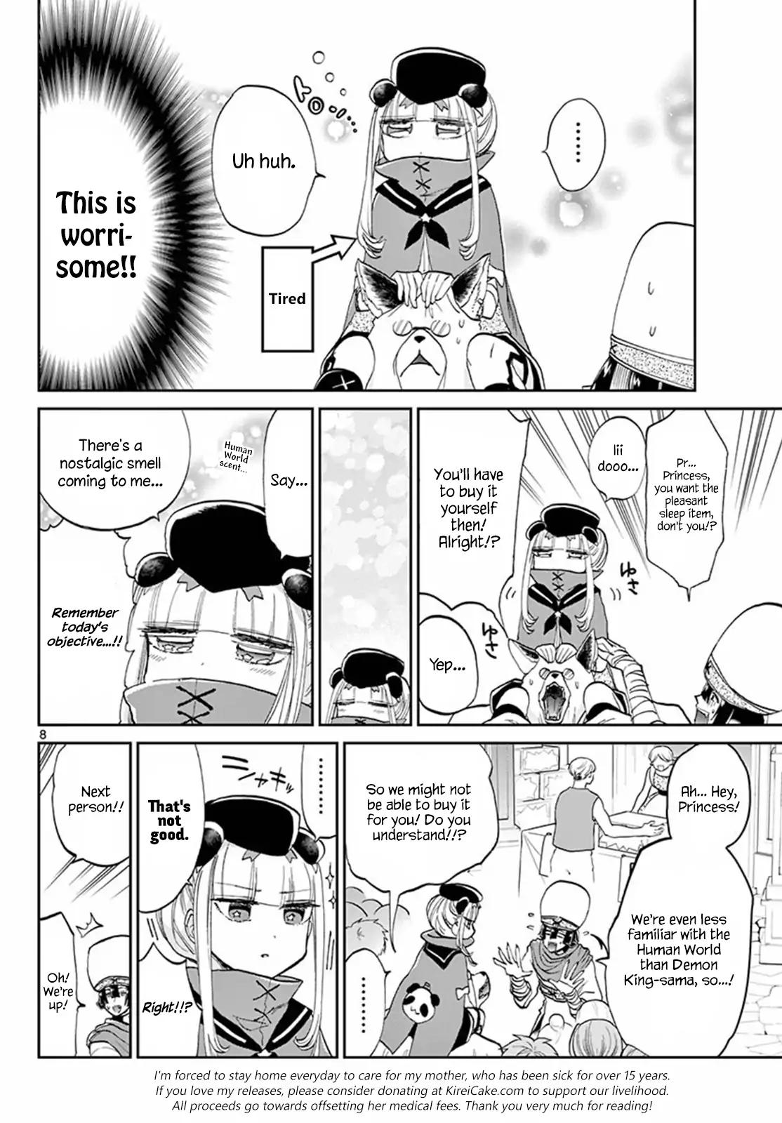 Maou-jou de Oyasumi Chapter 67 page 8 - Chapter 67