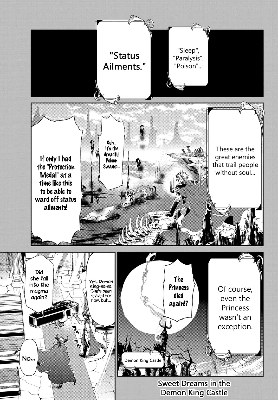 Maou-jou de Oyasumi Chapter 7 page 1 - Chapter 7: The Dreaming Poison Mushroom