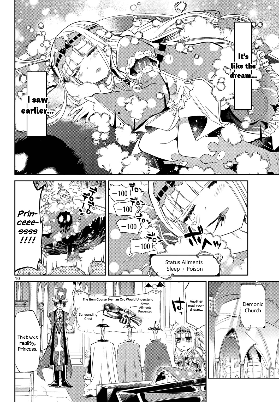 Maou-jou de Oyasumi Chapter 7 page 10 - Chapter 7: The Dreaming Poison Mushroom