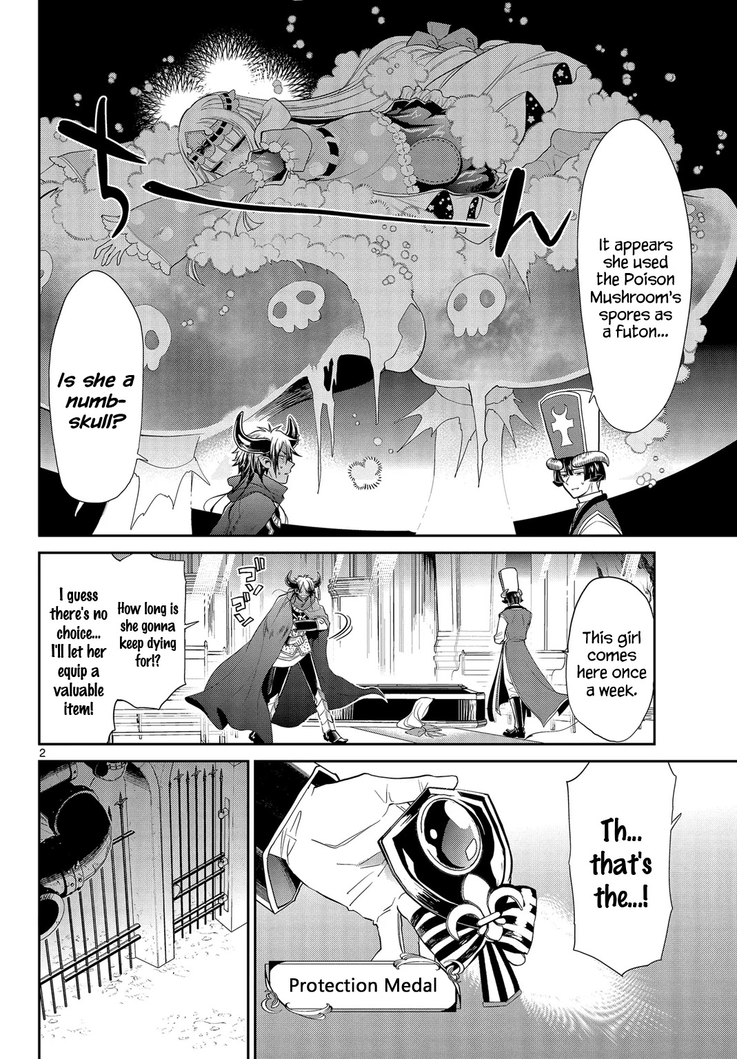 Maou-jou de Oyasumi Chapter 7 page 2 - Chapter 7: The Dreaming Poison Mushroom