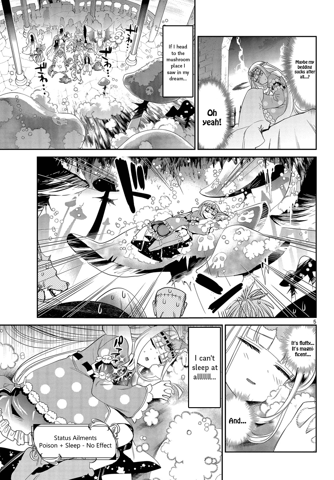 Maou-jou de Oyasumi Chapter 7 page 5 - Chapter 7: The Dreaming Poison Mushroom