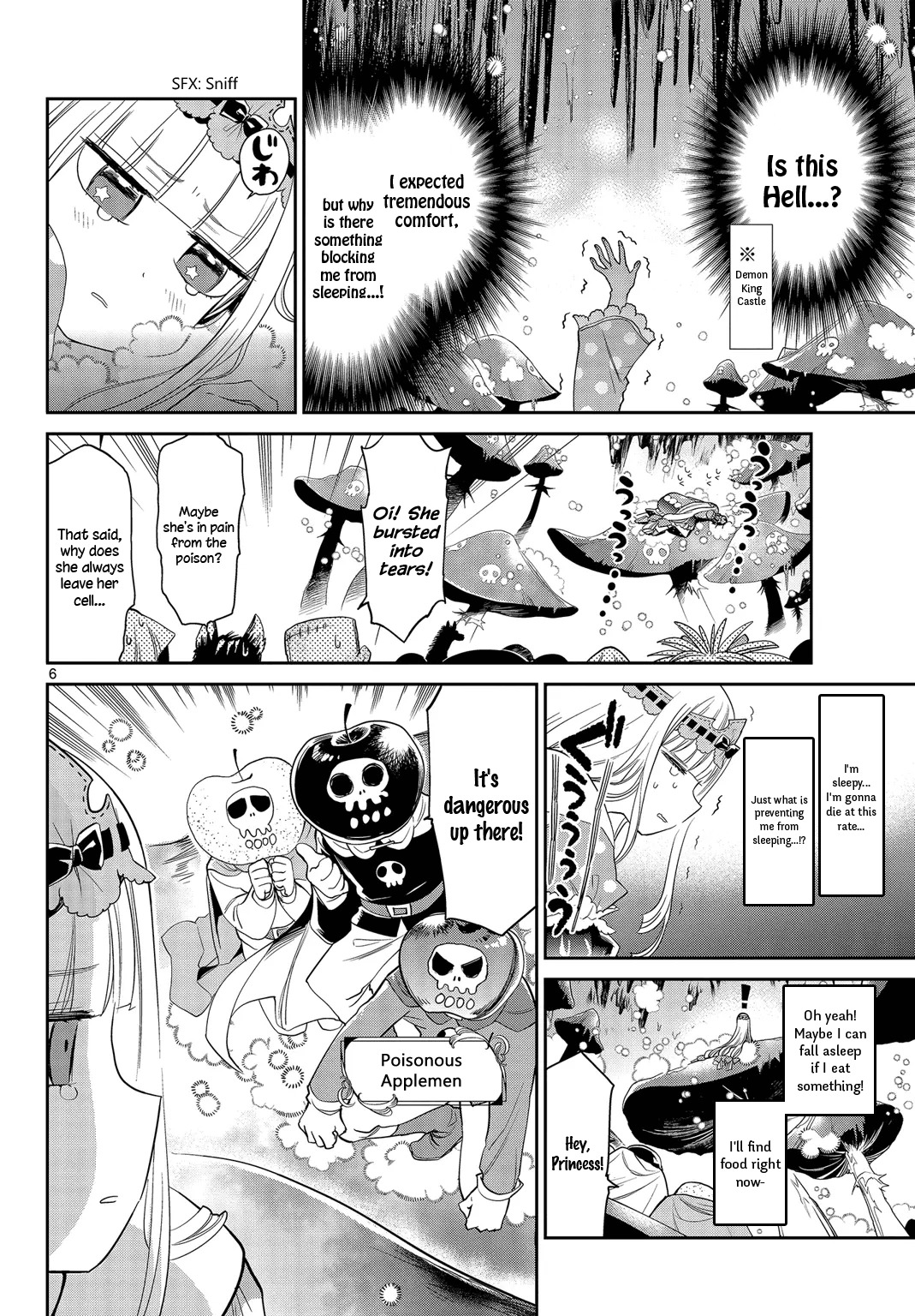Maou-jou de Oyasumi Chapter 7 page 6 - Chapter 7: The Dreaming Poison Mushroom