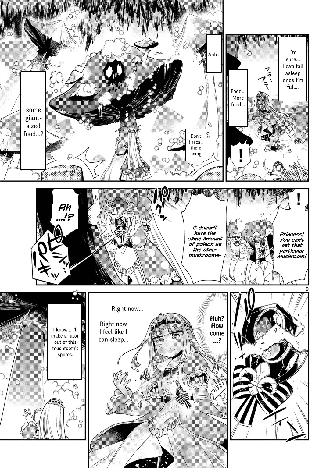 Maou-jou de Oyasumi Chapter 7 page 9 - Chapter 7: The Dreaming Poison Mushroom
