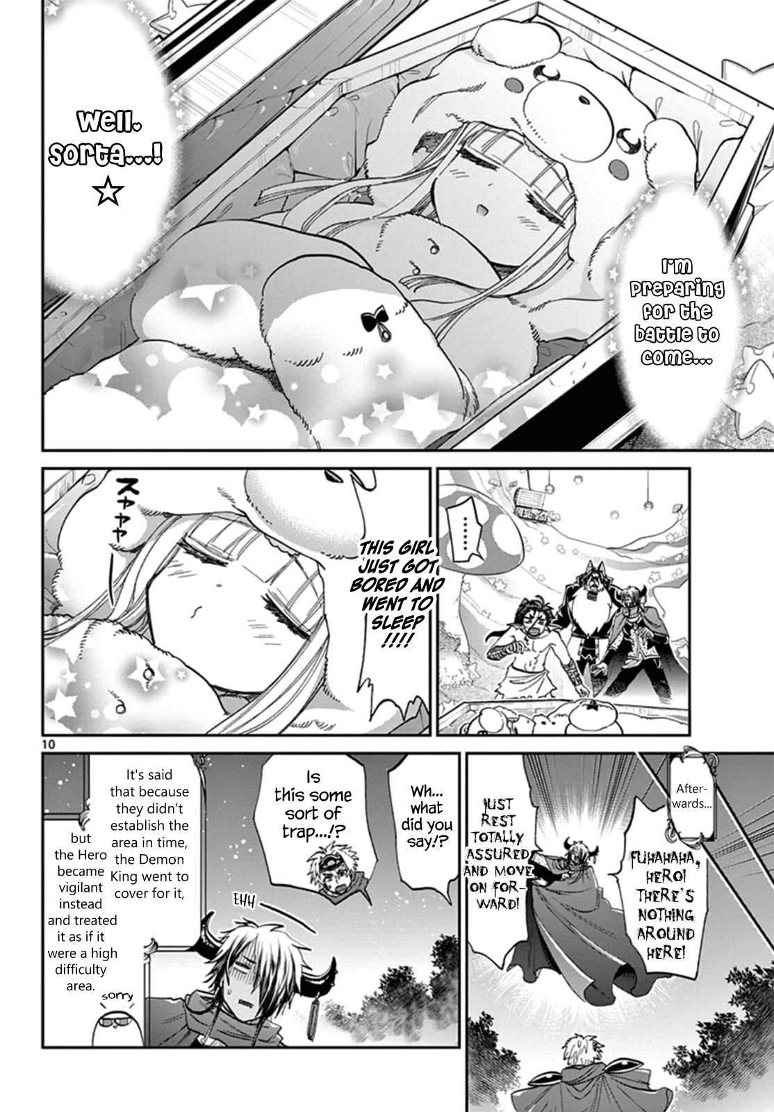 Maou-jou de Oyasumi Chapter 72 page 10 - Chapter 72: Muu Muu is the Country of Dreams