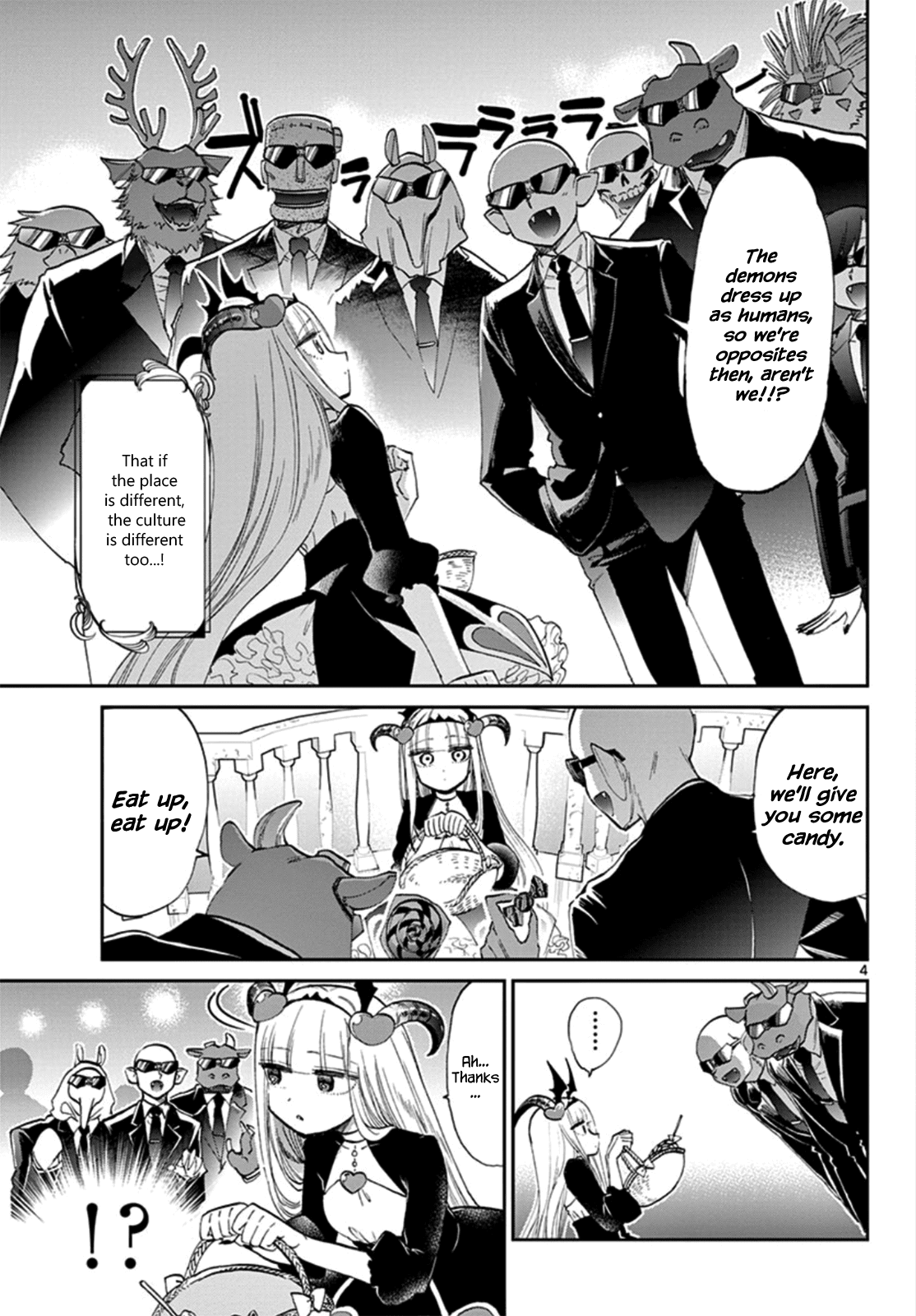 Maou-jou de Oyasumi Chapter 73 page 4 - Chapter 73: Outfit Exchange Treat
