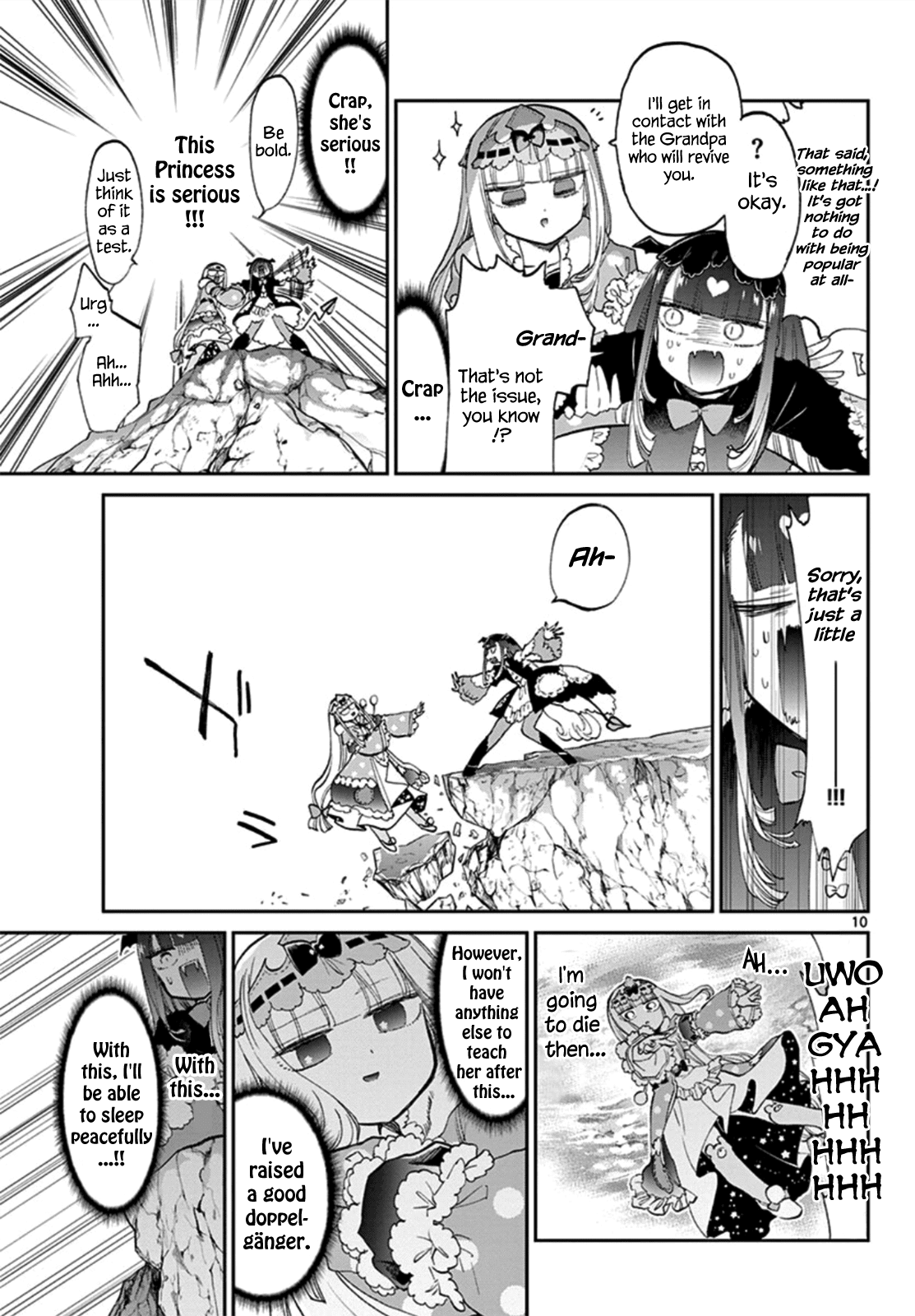 Maou-jou de Oyasumi Chapter 74 page 10 - Chapter 74: Do Your Best Doppelgänger Succyun!