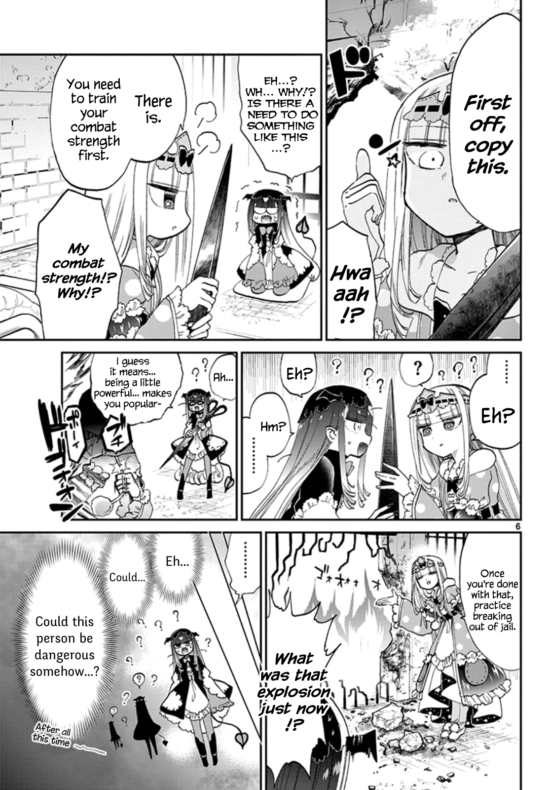 Maou-jou de Oyasumi Chapter 74 page 6 - Chapter 74: Do Your Best Doppelgänger Succyun!