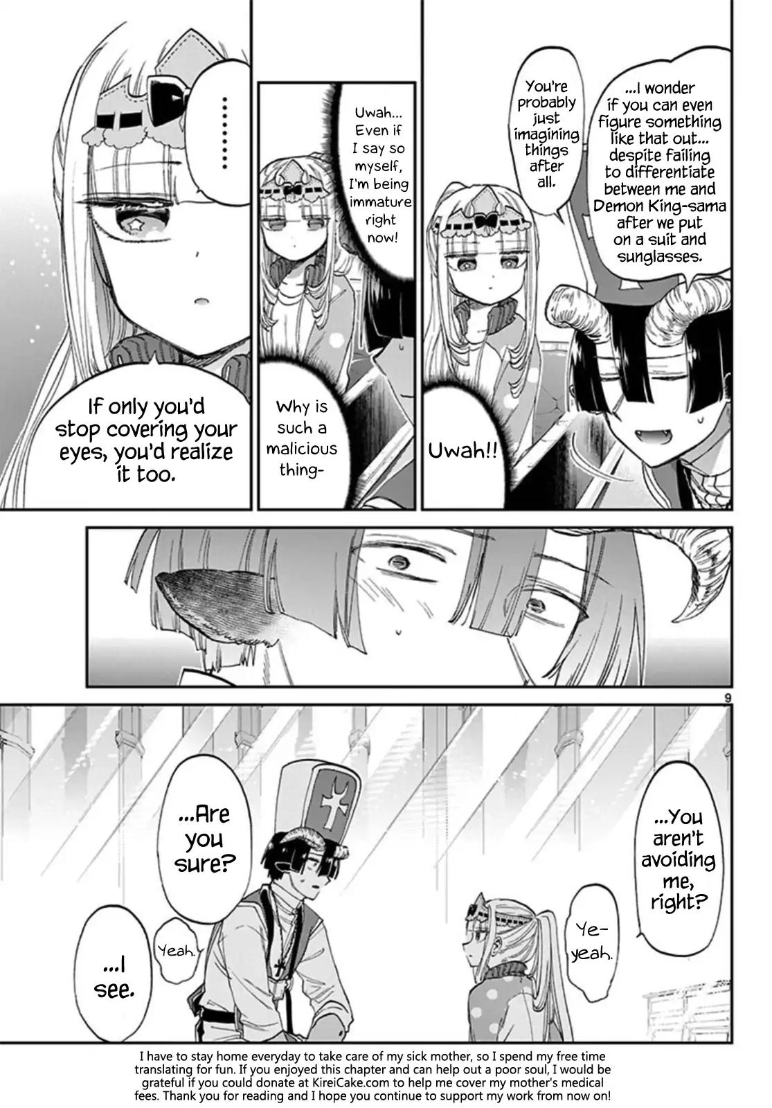 Maou-jou de Oyasumi Chapter 79 page 9 - Chapter 79