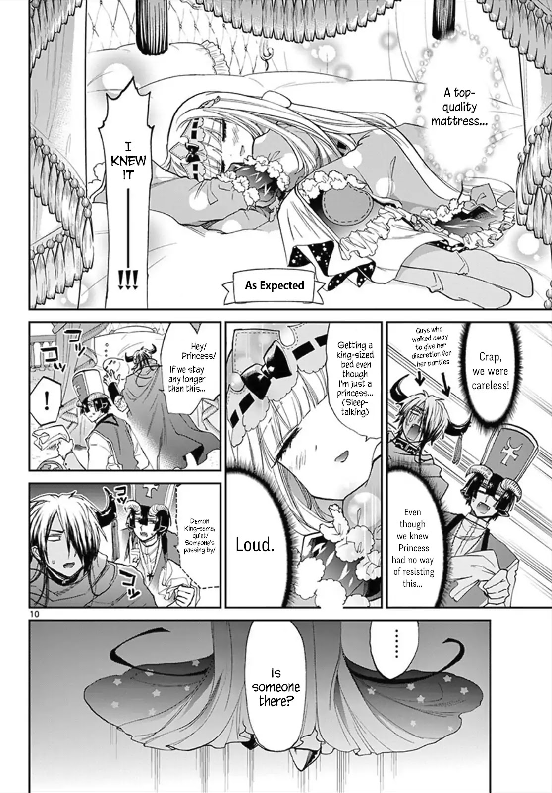 Maou-jou de Oyasumi Chapter 81 page 10 - Chapter 81: The Girl Travelling Between Castles Again