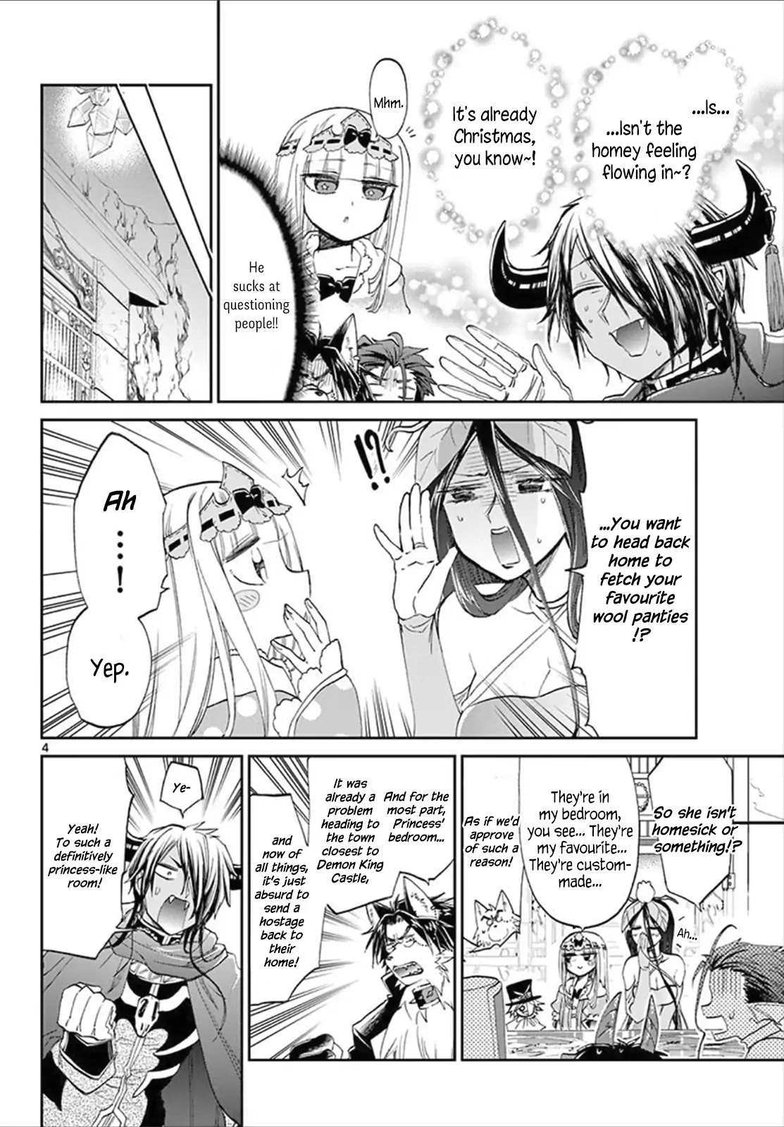 Maou-jou de Oyasumi Chapter 81 page 4 - Chapter 81: The Girl Travelling Between Castles Again