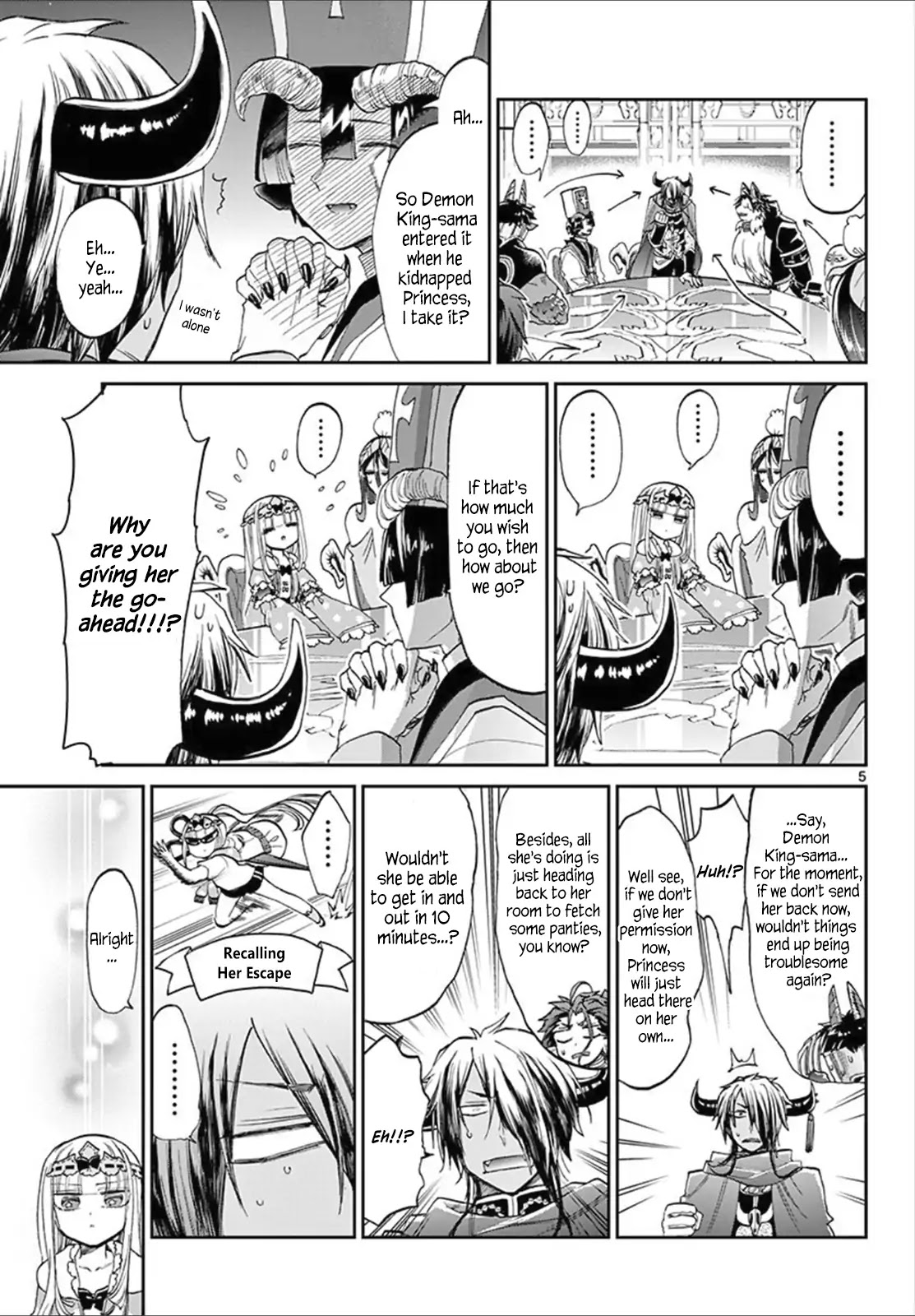 Maou-jou de Oyasumi Chapter 81 page 5 - Chapter 81: The Girl Travelling Between Castles Again