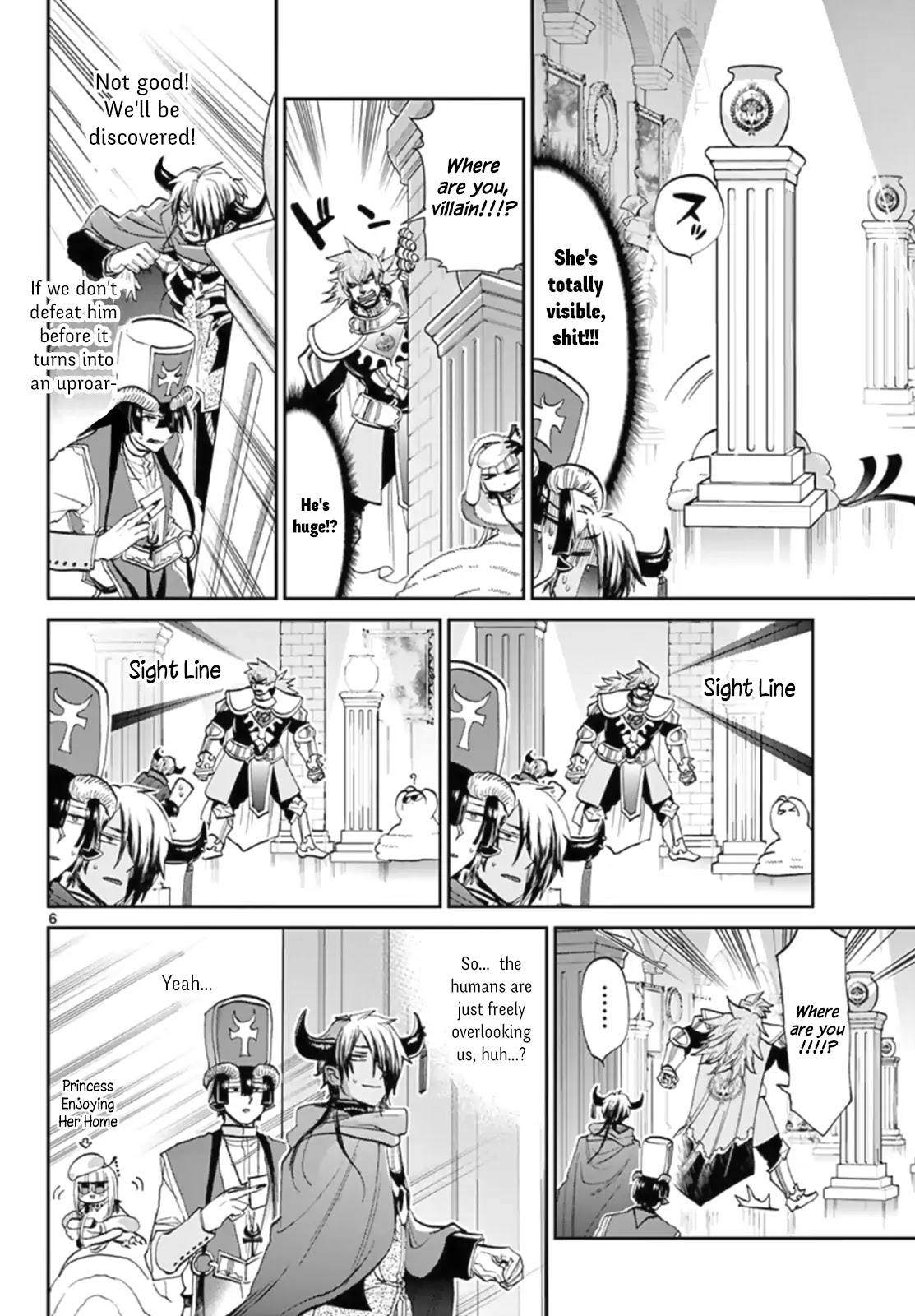 Maou-jou de Oyasumi Chapter 82 page 6 - Chapter 82: You Can't Possibly Hide, Right?
