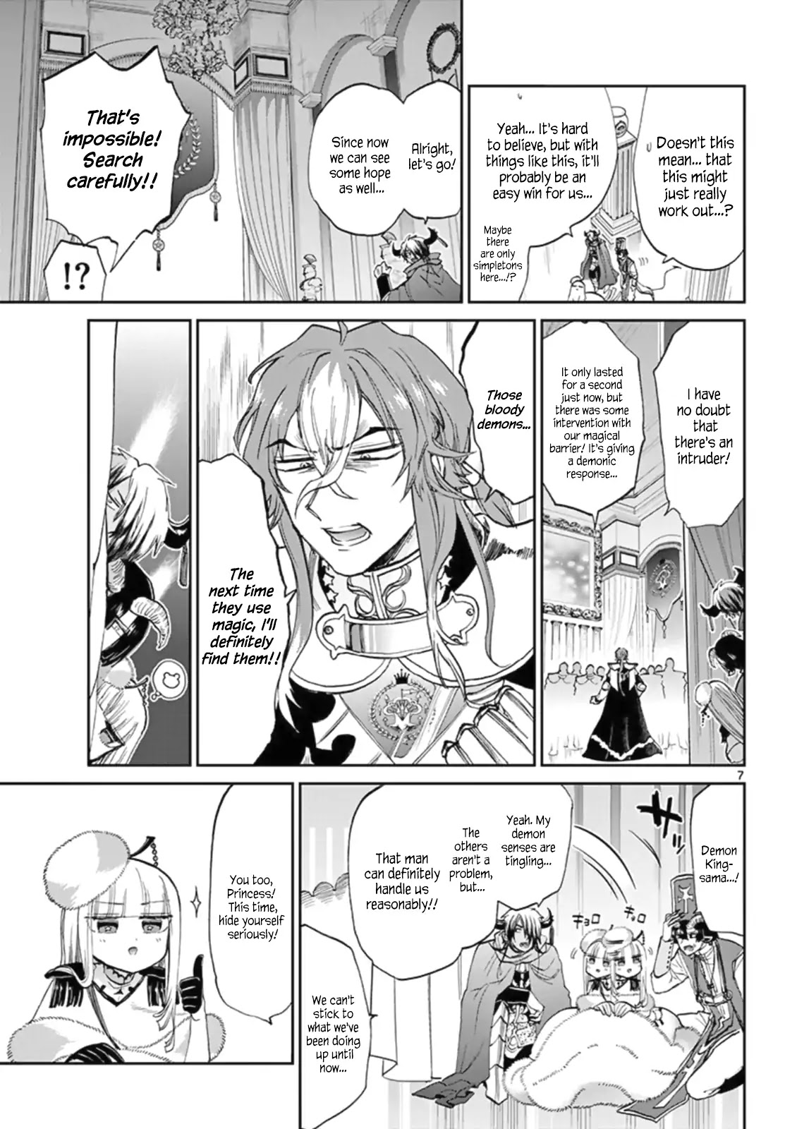 Maou-jou de Oyasumi Chapter 82 page 7 - Chapter 82: You Can't Possibly Hide, Right?