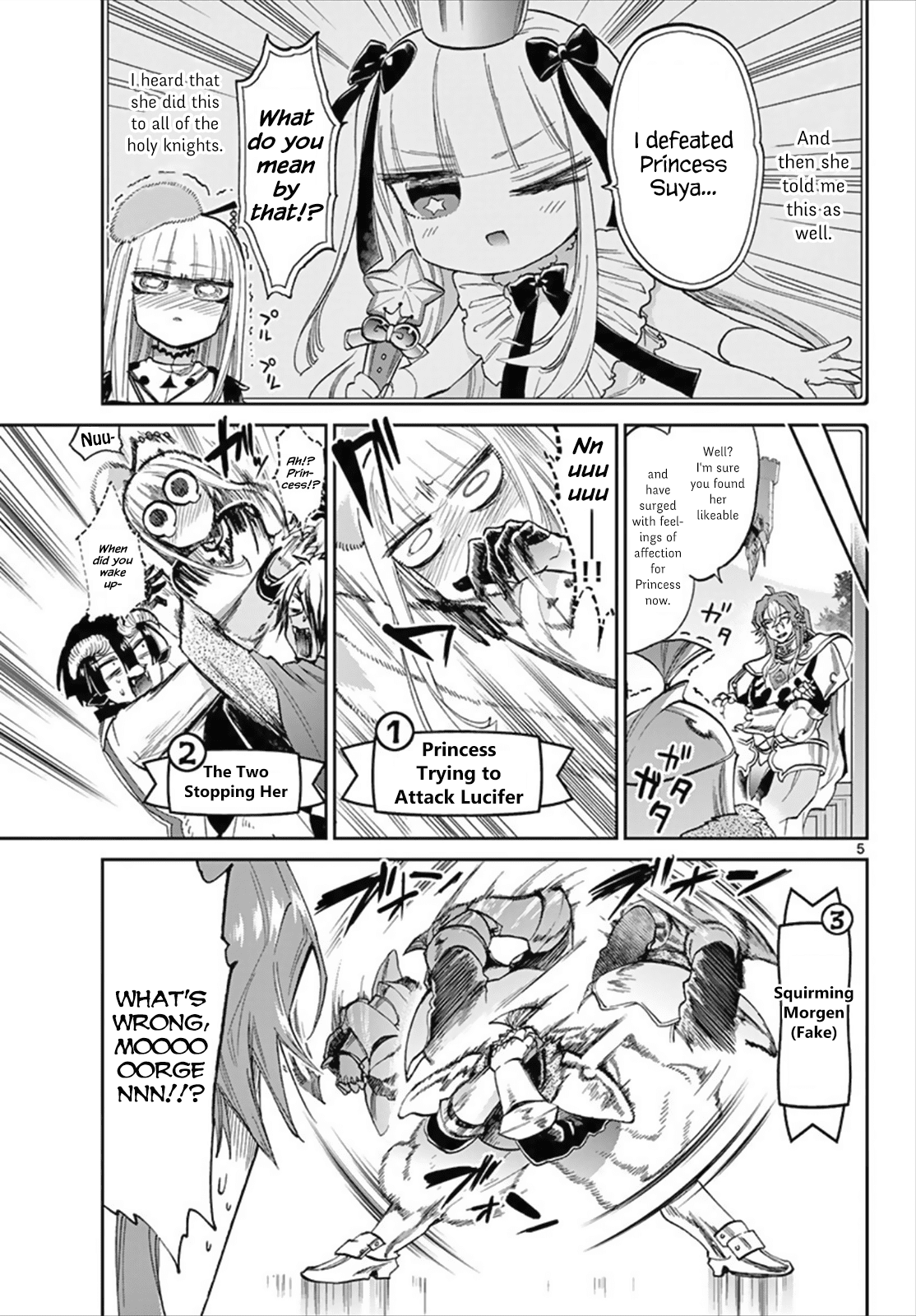 Maou-jou de Oyasumi Chapter 83 page 5 - Chapter 83: Don't Forget About Succyun