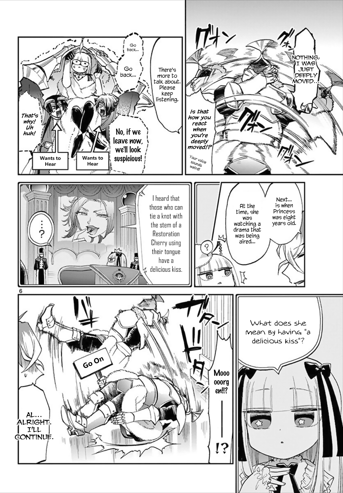 Maou-jou de Oyasumi Chapter 83 page 6 - Chapter 83: Don't Forget About Succyun